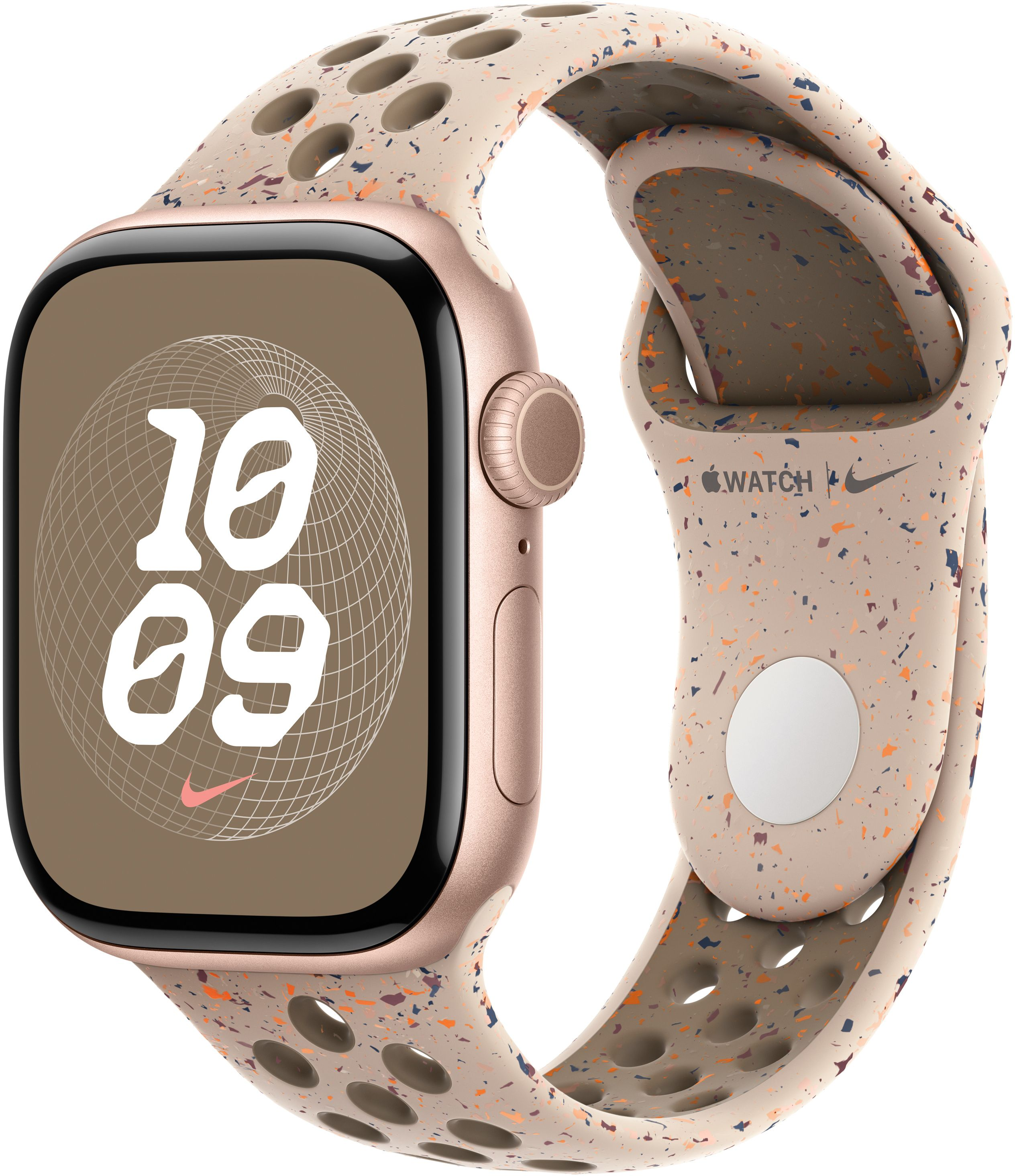 Ремінець Apple Watch 40mm Desert Stone Nike Sport Band S/M (MC2C4ZM/A)фото3