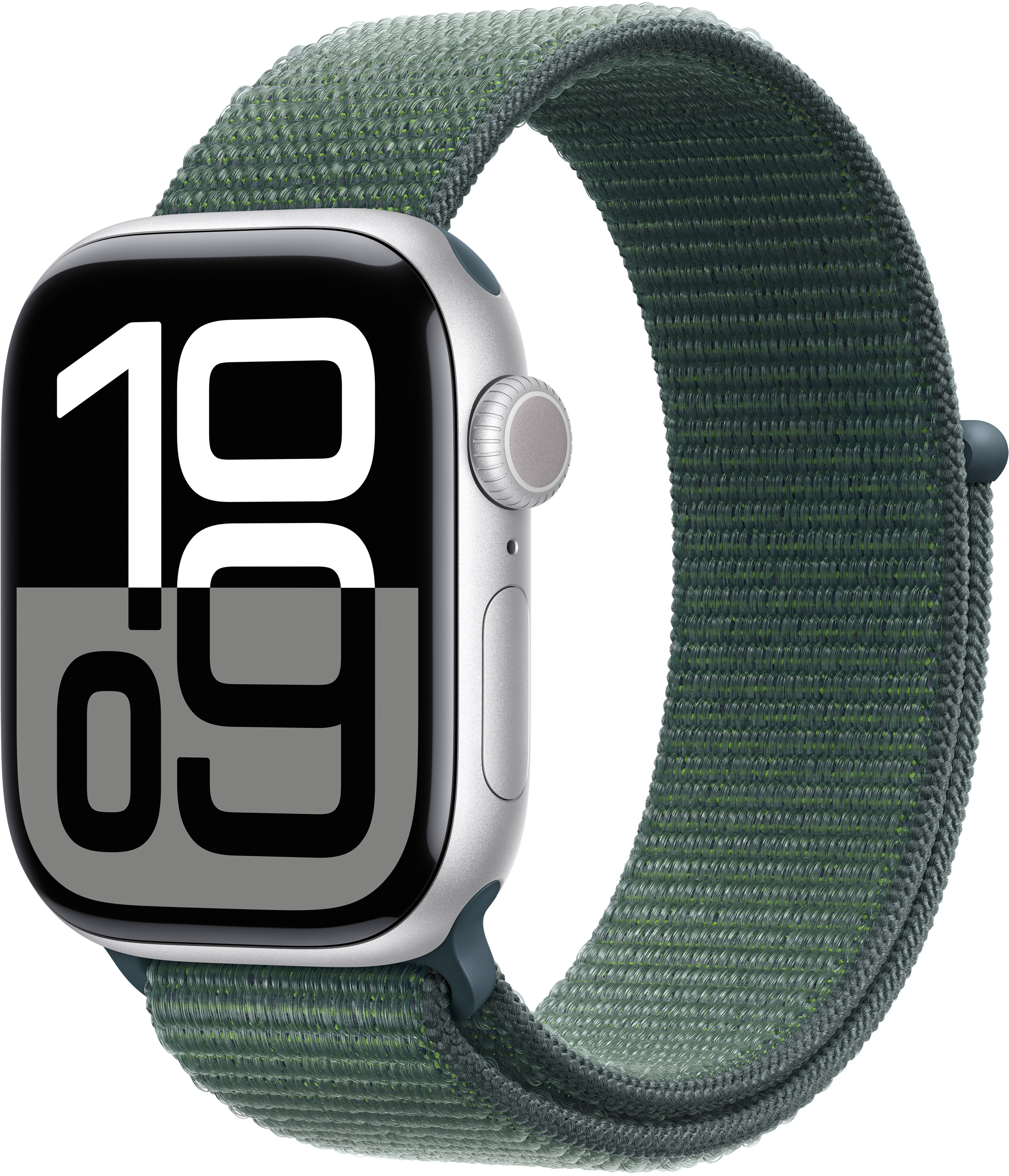 Ремешок Apple Watch 42mm Lake Green Sport Loop (MXL23ZM/A) фото 3