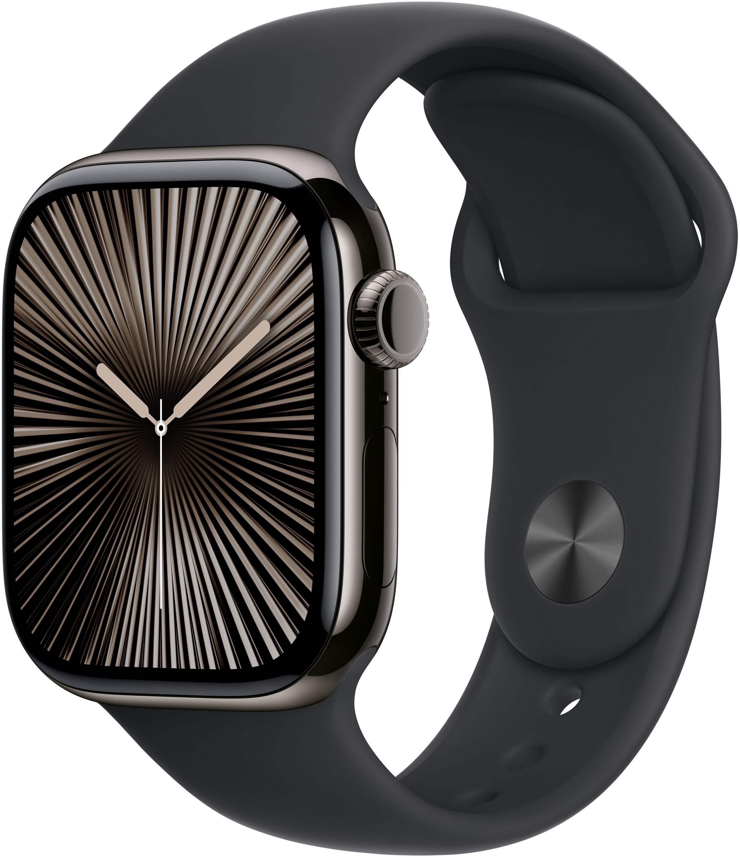 Ремінець Apple Watch 42mm Black Sport Band S/M (MXLJ3ZM/A)фото3