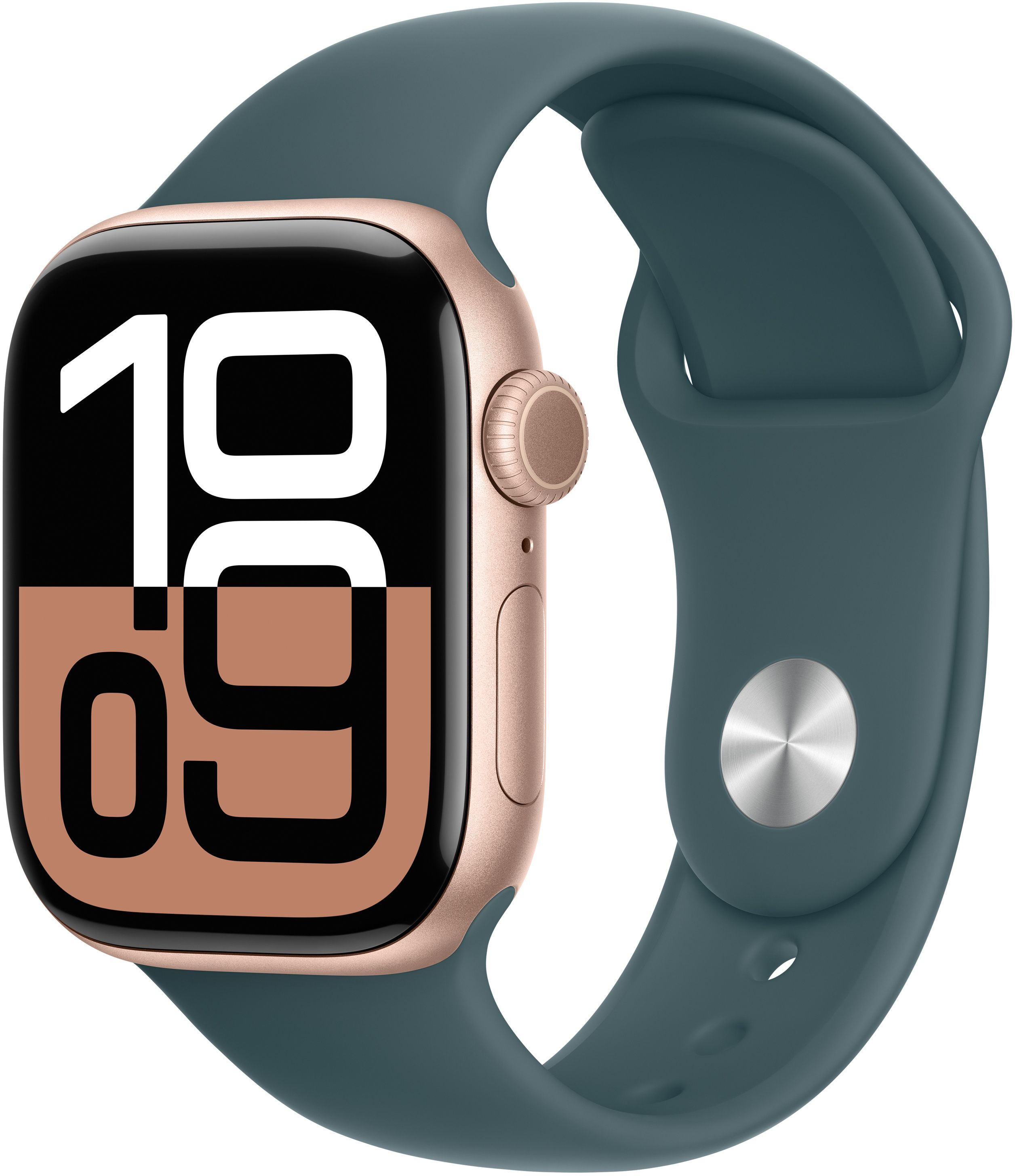 Ремінець Apple Watch 42mm Lake Green Sport Band M/L (MXLA3ZM/A)фото3