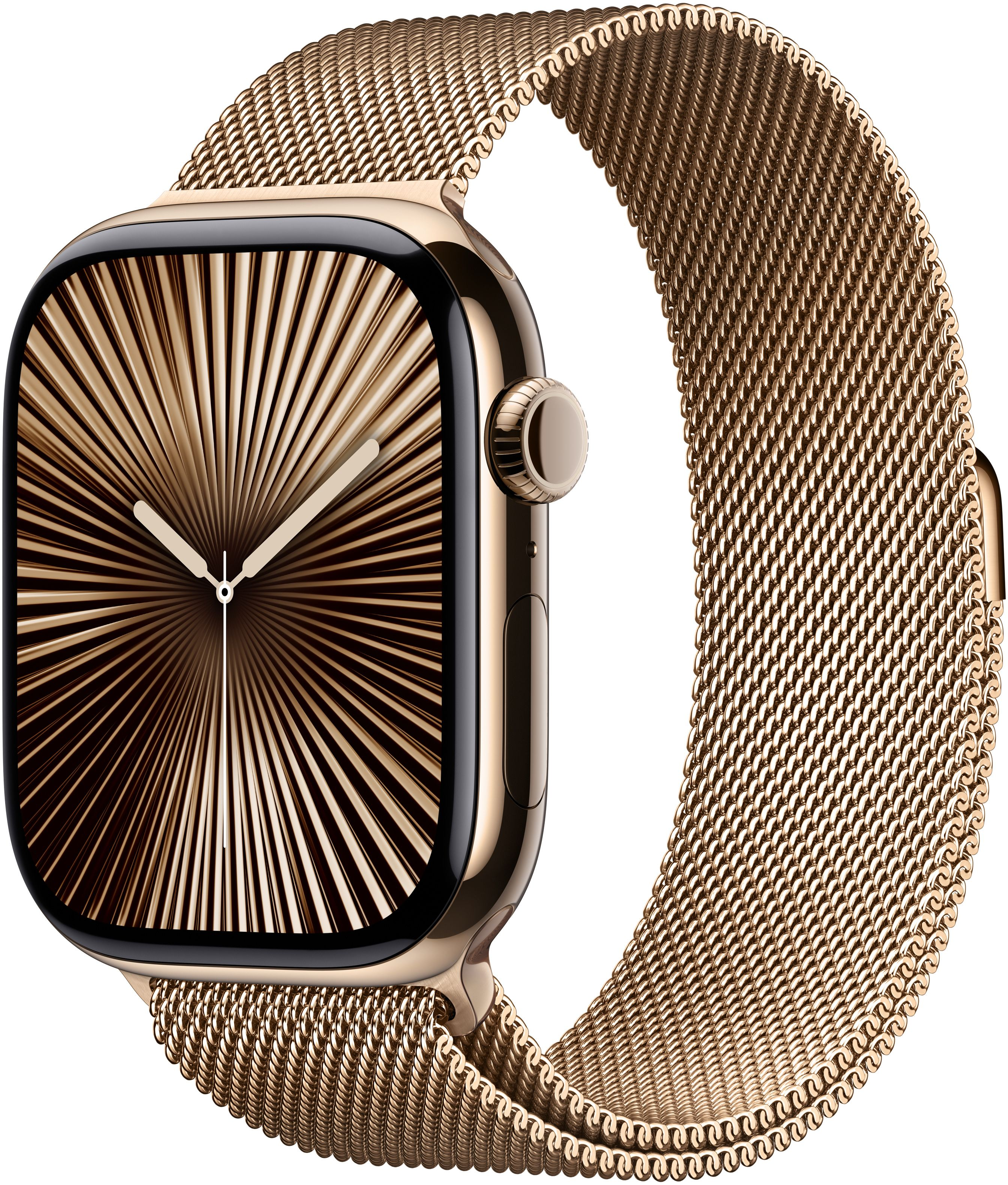 Ремінець Apple Watch 46mm Gold Milanese Loop S/M (MC7K4ZM/A)фото3