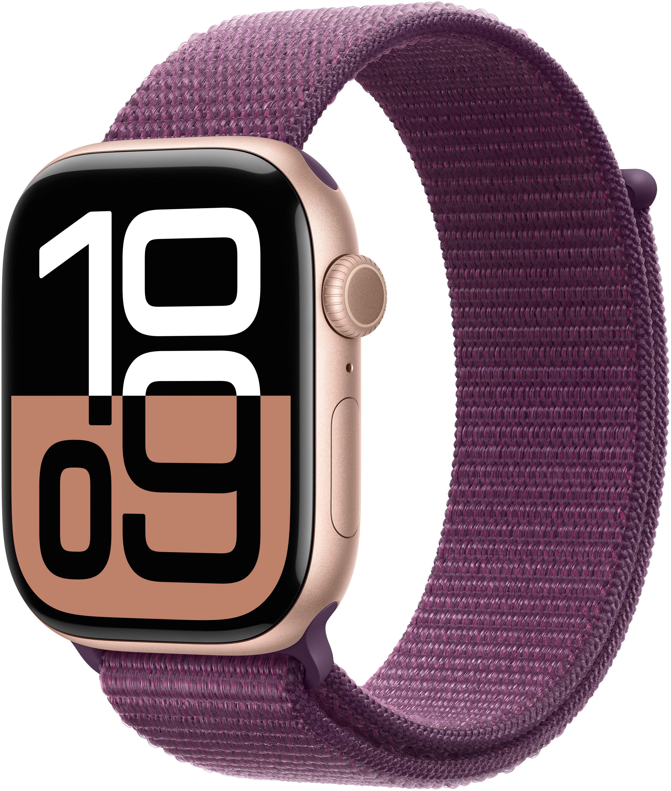 Ремешок Apple Watch 46mm Plum Sport Loop (MXL63ZM/A) фото 3