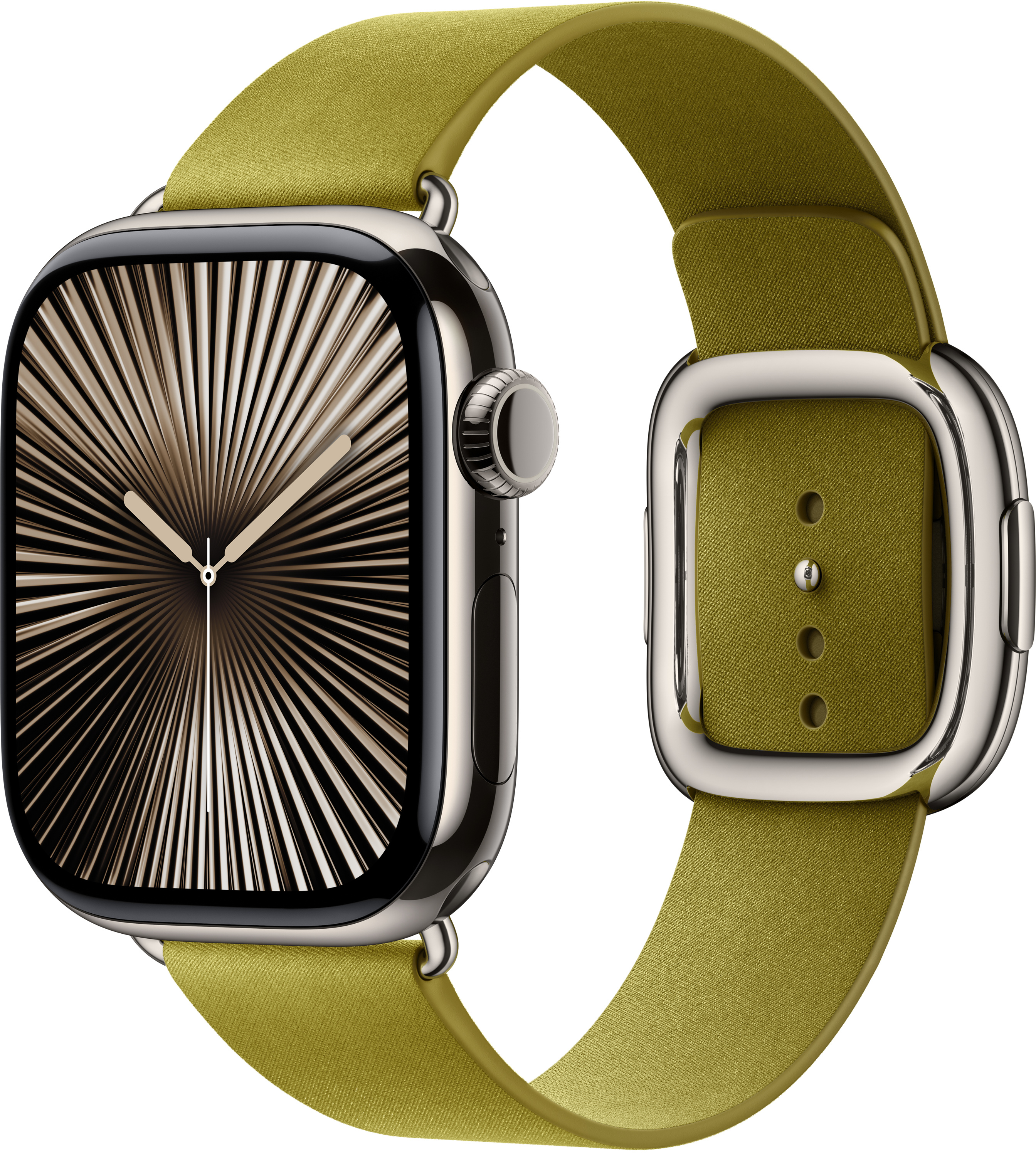 Ремінець Apple Watch 42mm Chartreuse Modern Buckle Small (MXW63ZM/A)фото3