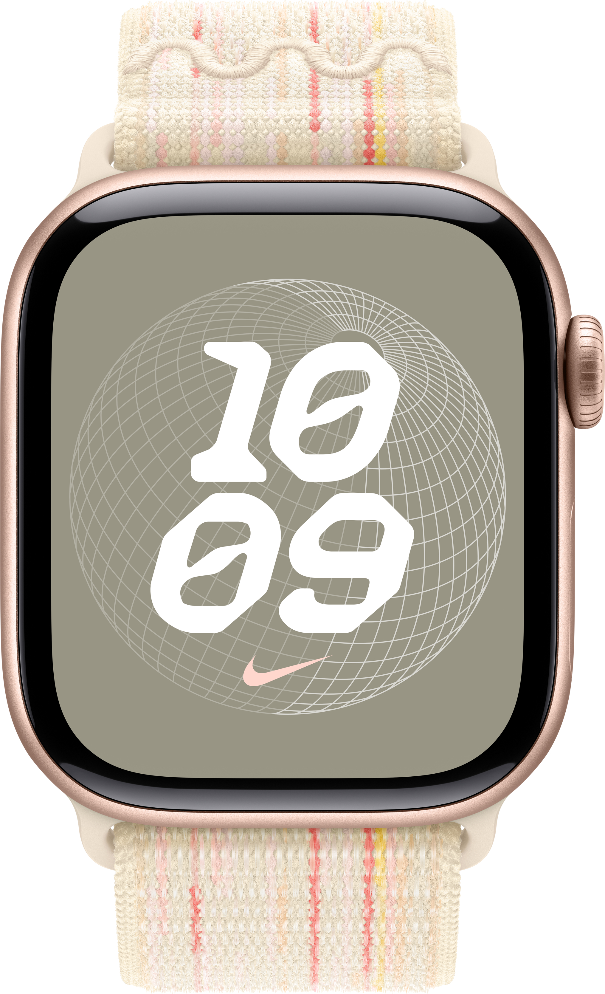 Ремінець Apple Watch 42mm Starlight/Pink Nike Sport Loop (MYJC3ZM/A)фото4