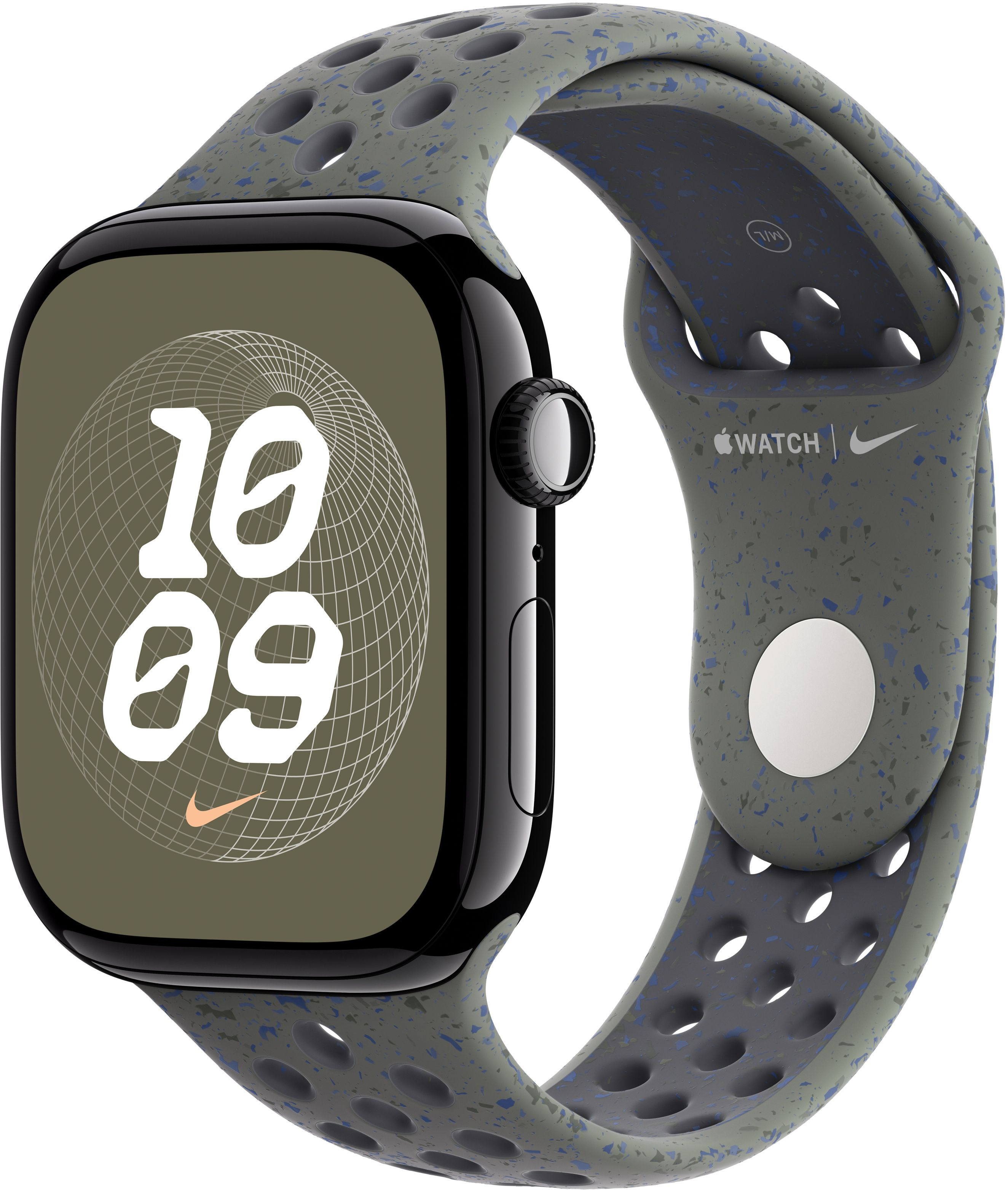 Ремінець Apple Watch 46mm Cargo Khaki Nike Sport Band S/M (MYLD3ZM/A)фото3