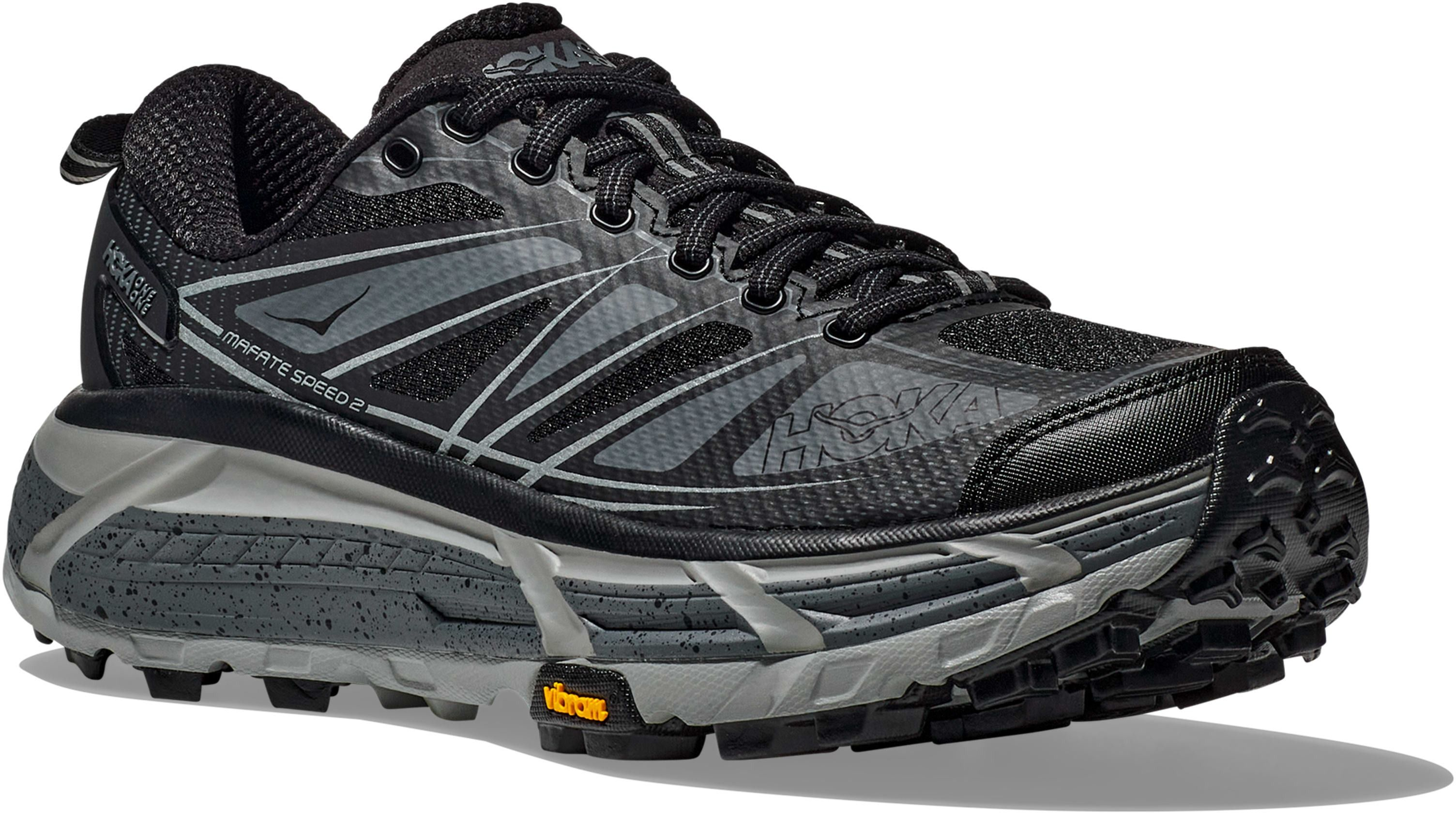 Кросівки для бігу чоловічі Hoka Mafate Speed 2 1126851-BCSTL 40 2/3 (7,5/8,5 US) чорніфото3