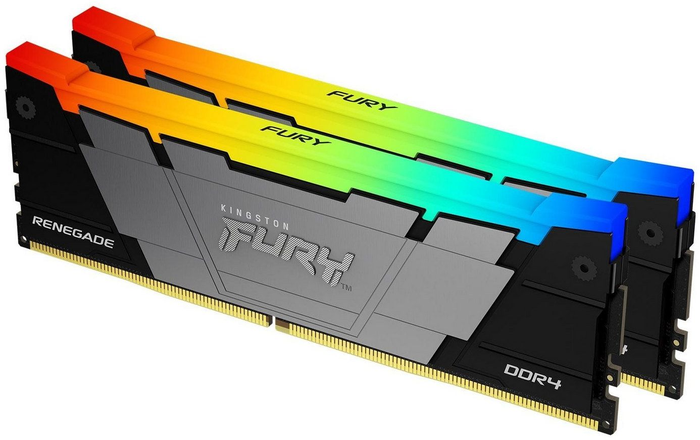 Пам'ять для ПК Kingston DDR4 64GB KIT (32GBx2) 3600 FURY Renegade RGB (KF436C18RB2AK2/64)фото4