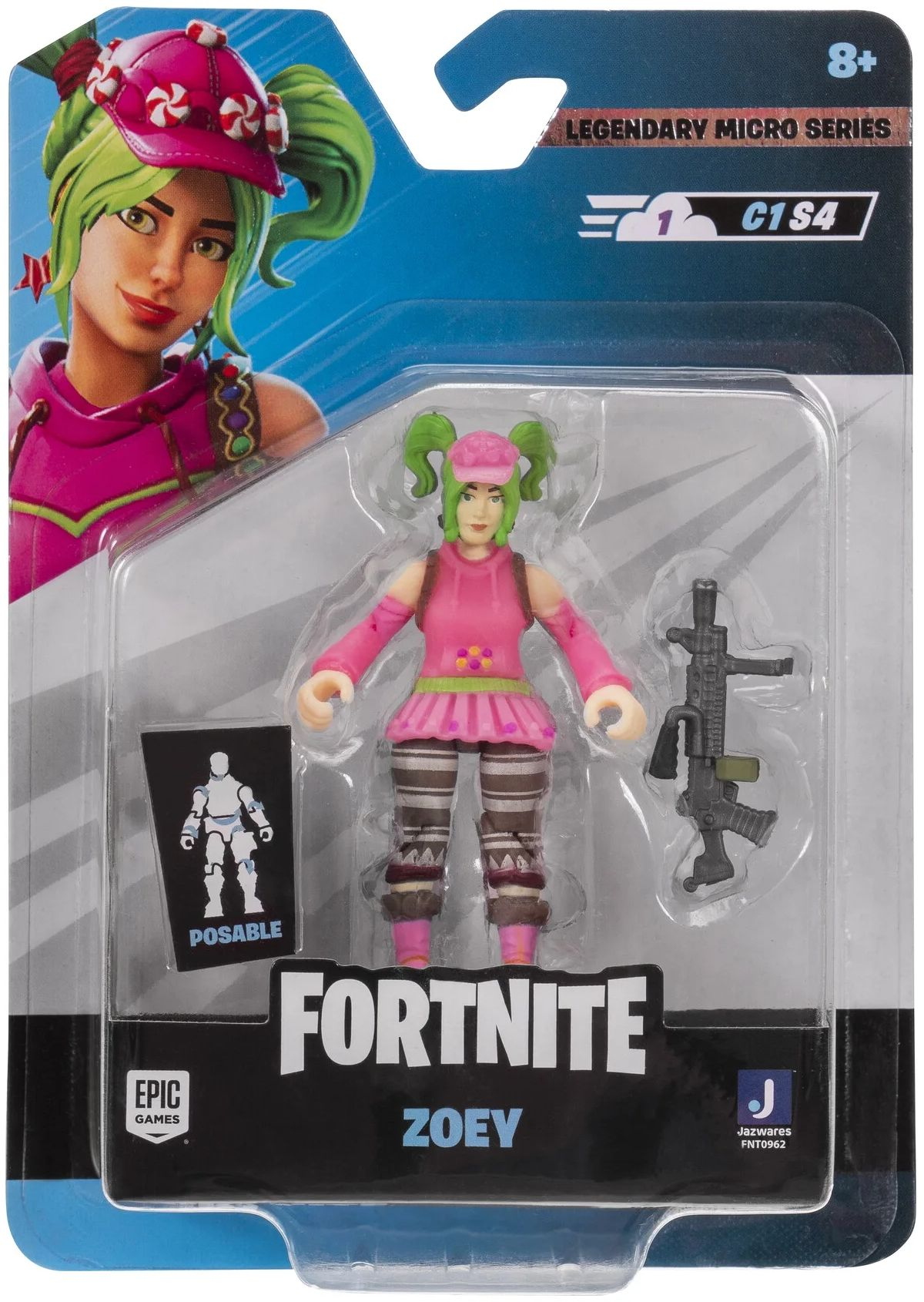 Колекційна фігурка Fortnite Micro Legendary Series Zoey, 6см (FNT0962)фото4