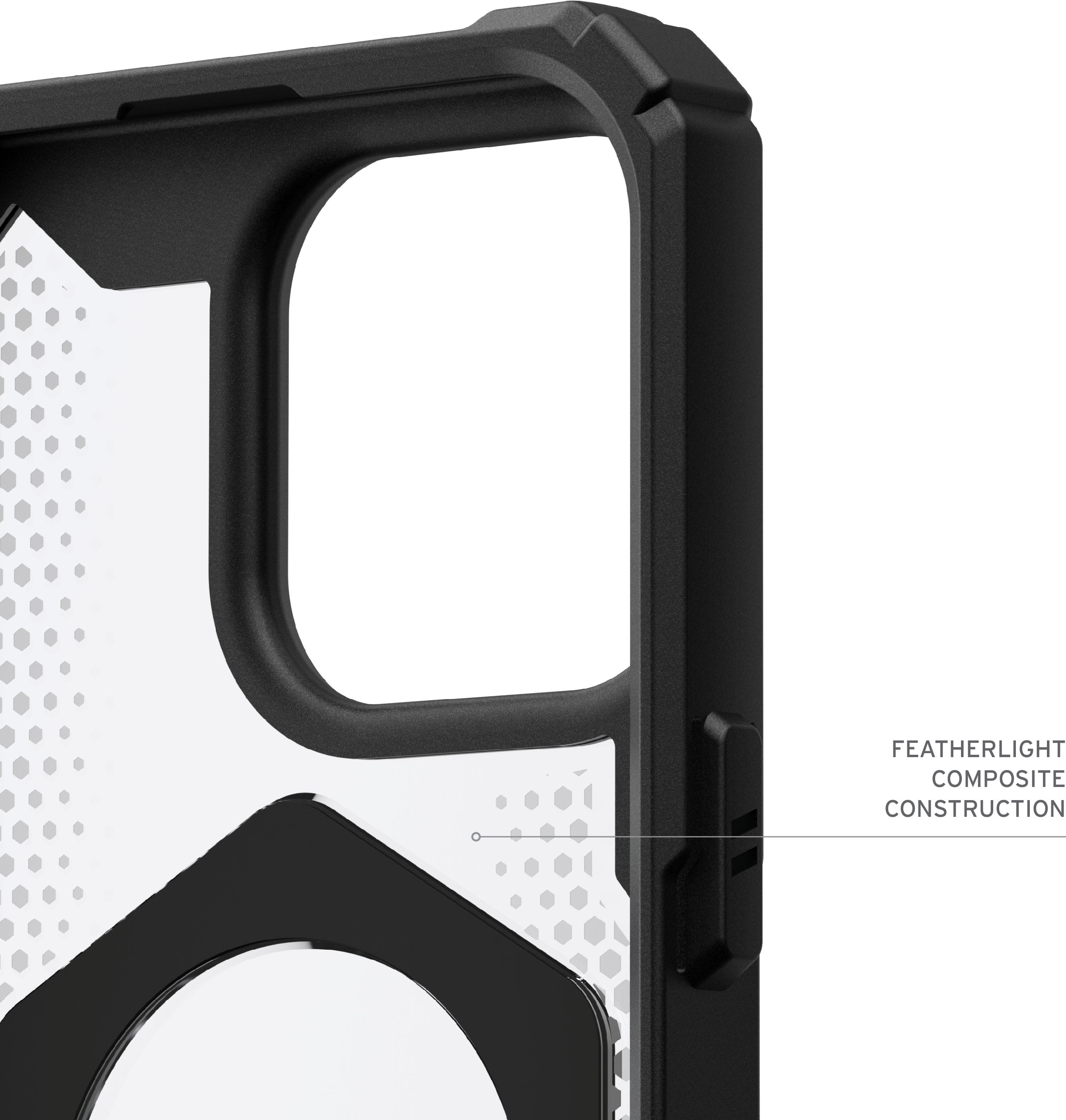 Чехол UAG для Apple iPhone 16 Pro Max Plasma XTE MagSafe, Black/Clear (11447511404G) фото 10