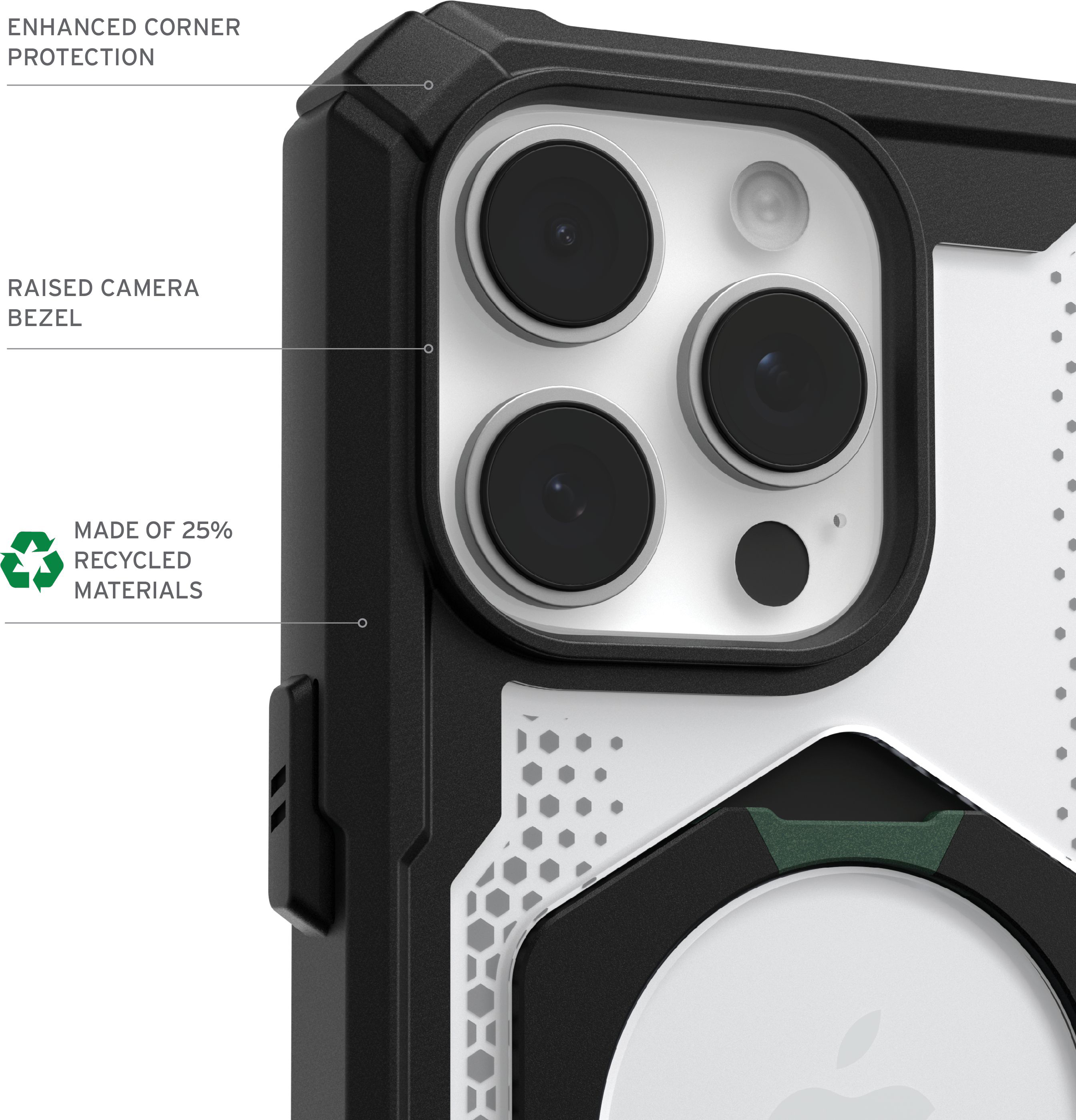 Чехол UAG для Apple iPhone 16 Pro Max Plasma XTE MagSafe, Black/Clear (11447511404G) фото 7