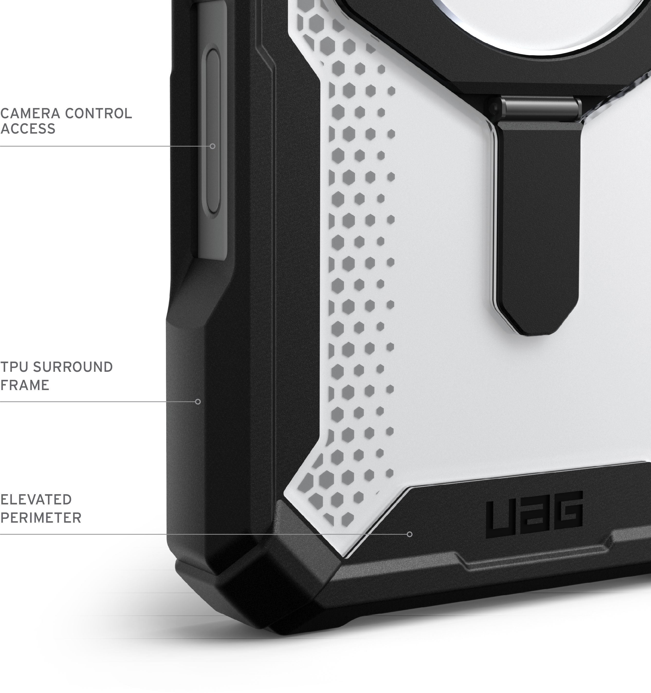 Чехол UAG для Apple iPhone 16 Pro Max Plasma XTE MagSafe, Black/Clear (11447511404G) фото 8