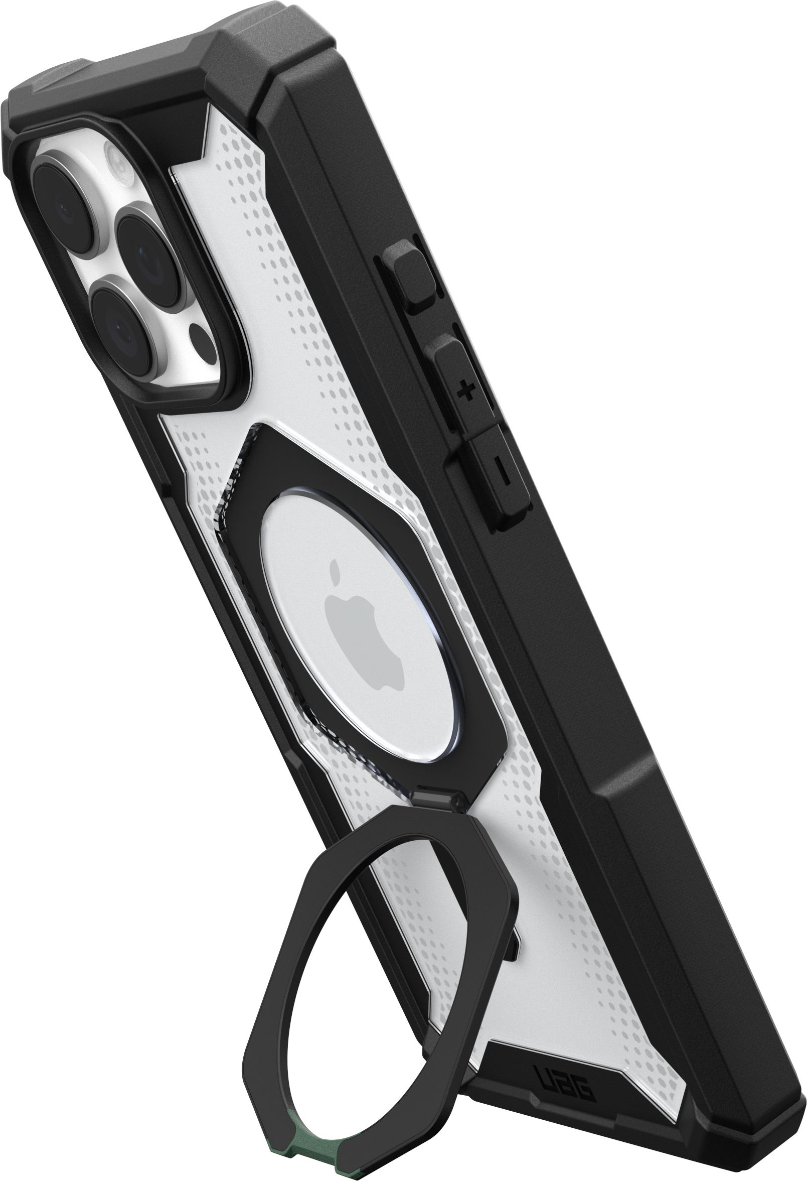 Чехол UAG для Apple iPhone 16 Pro Max Plasma XTE MagSafe, Black/Clear (11447511404G) фото 4