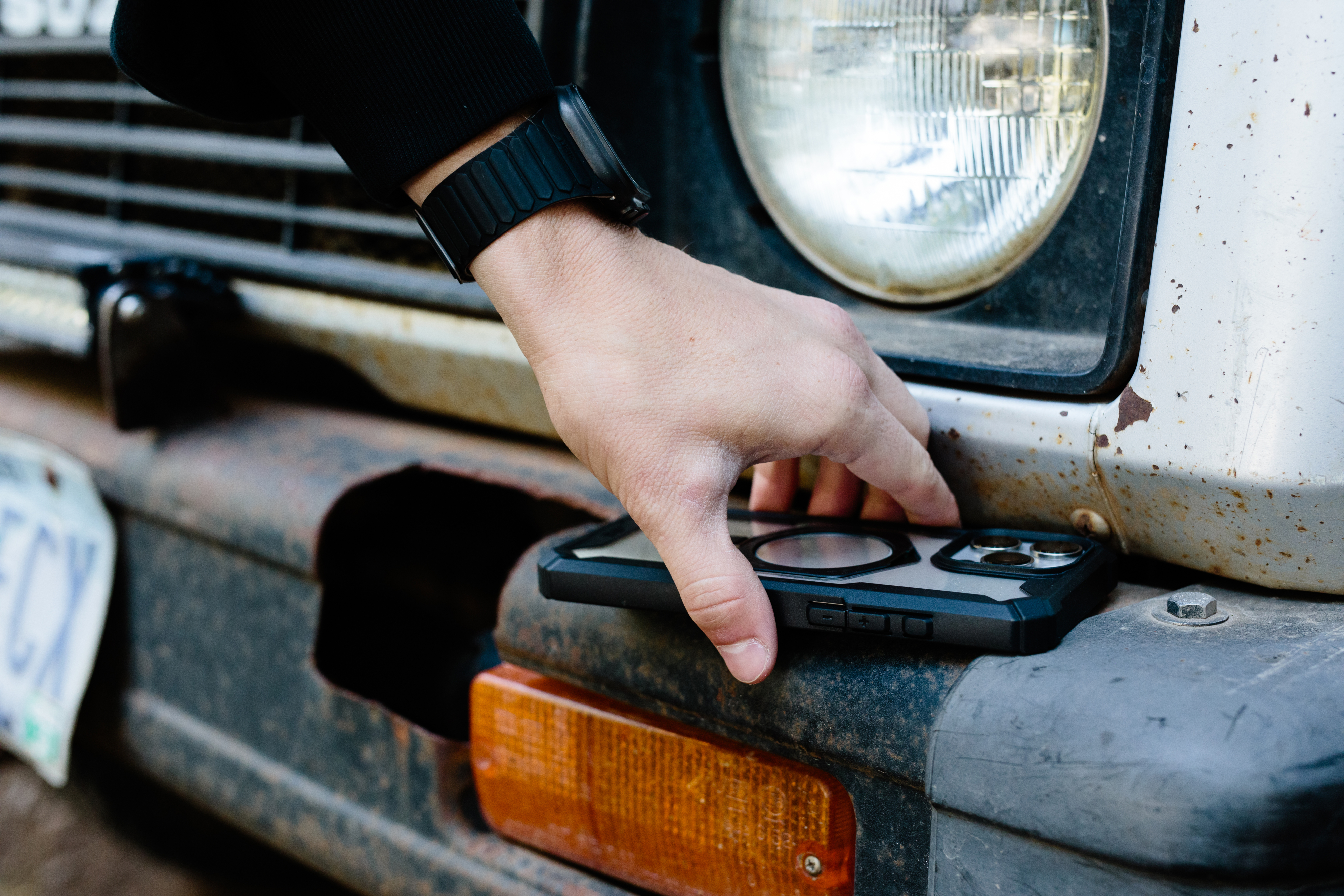 Чехол UAG для Apple iPhone 16 Pro Max Plasma XTE MagSafe, Black/Clear (11447511404G) фото 13