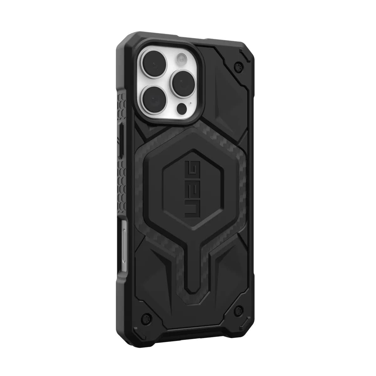 Чохол UAG для Apple iPhone 16 Pro Max Monarch Pro Magsafe, Carbon Fiber (114457114242)фото4