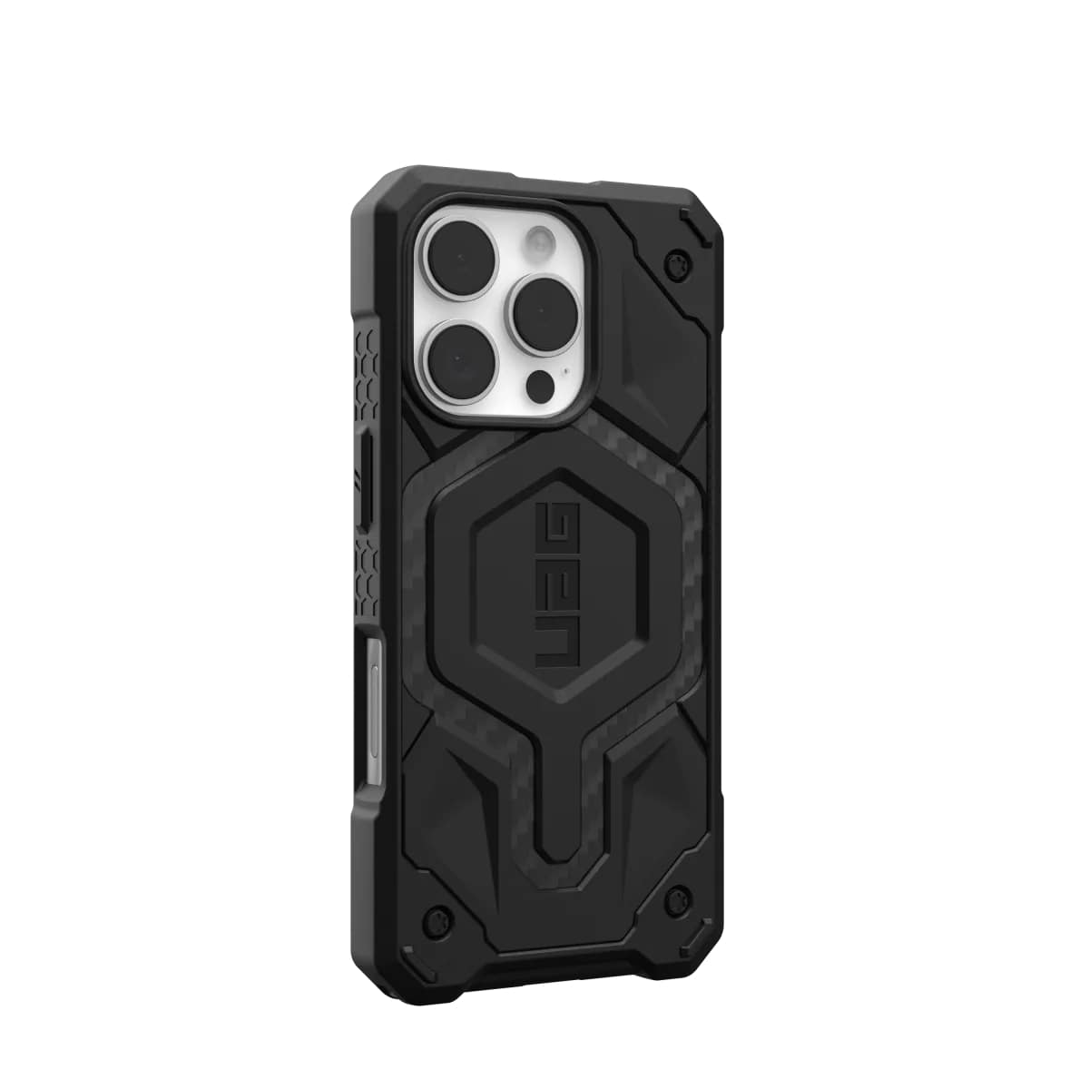 Чехол UAG для Apple iPhone 16 Pro Monarch Pro Magsafe, Carbon Fiber (114456114242) фото 3