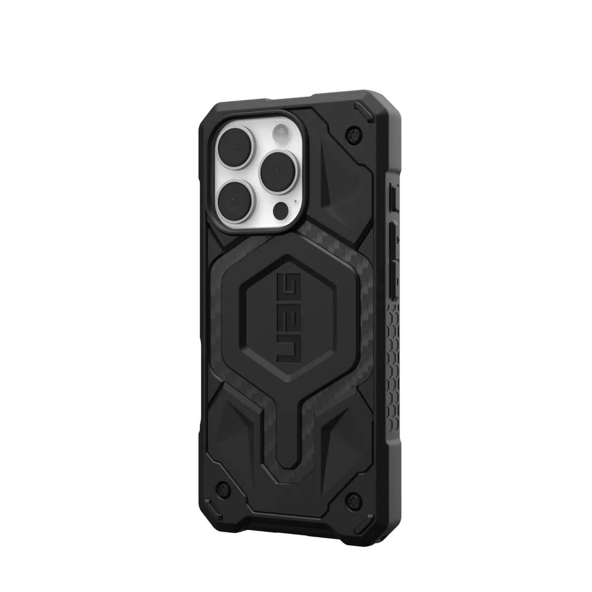 Чохол UAG для Apple iPhone 16 Monarch Pro Magsafe, Carbon Fiber (114456114242)фото4