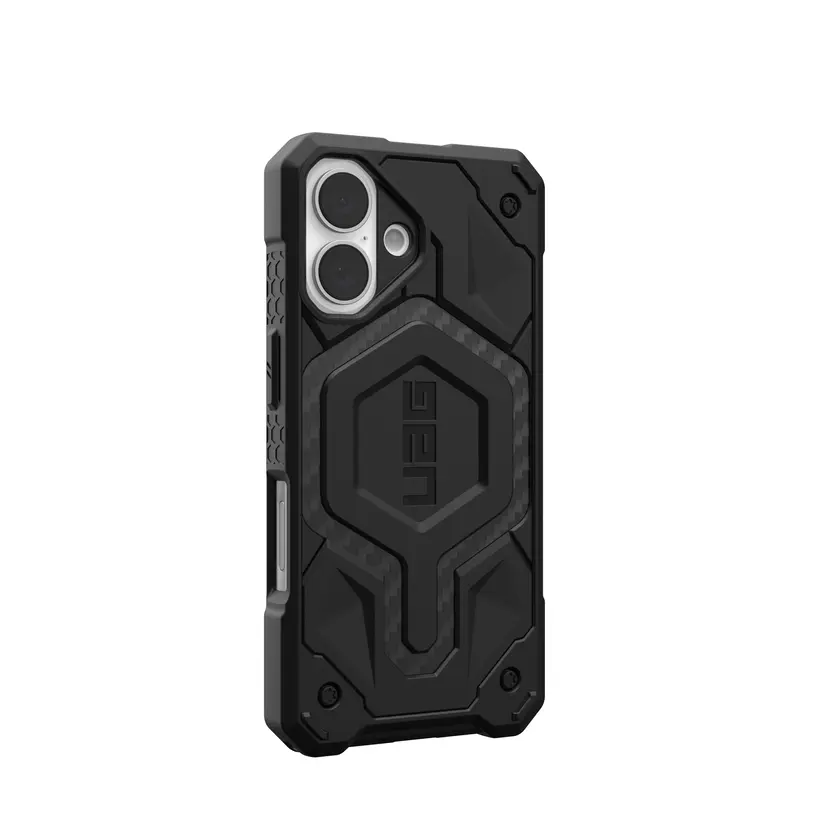 Чехол UAG для Apple iPhone 16 Monarch, Carbon Fiber (114462114242) фото 2