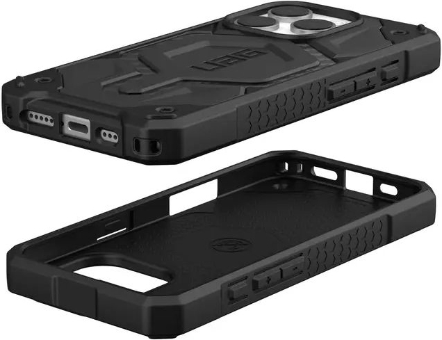 Чохол UAG для Apple iPhone 16 Pro Monarch, Carbon Fiber (114460114242)фото11