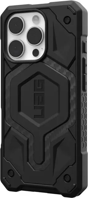 Чохол UAG для Apple iPhone 16 Pro Monarch, Carbon Fiber (114460114242)фото5