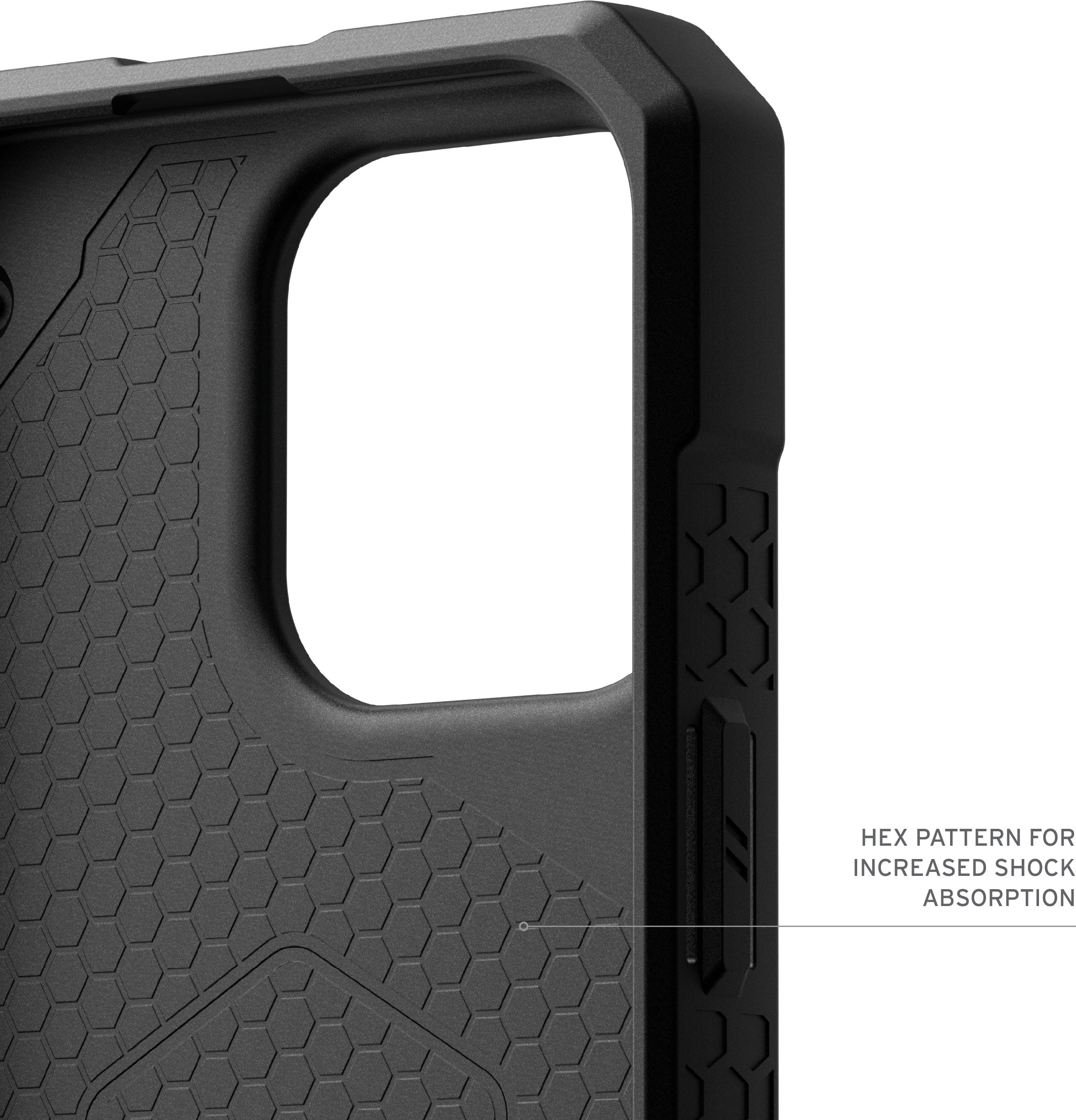 Чохол UAG для Apple iPhone 16 Pro Monarch, Carbon Fiber (114460114242)фото16