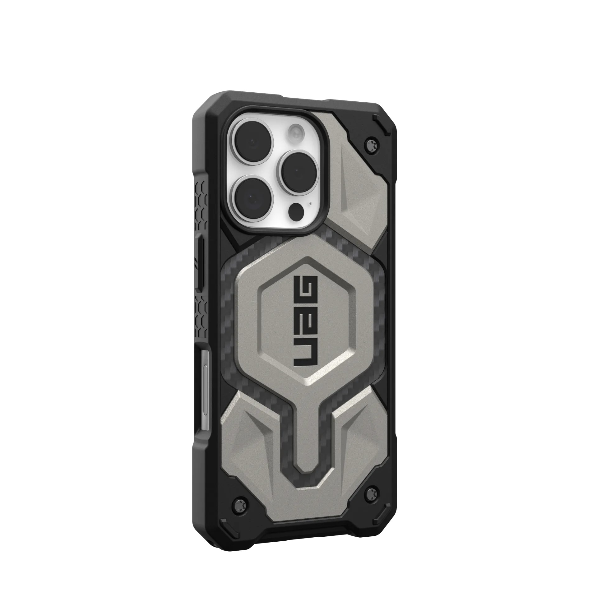 Чохол UAG для Apple iPhone 16 Pro Monarch Pro Magsafe, Titanium (114456113636)фото2