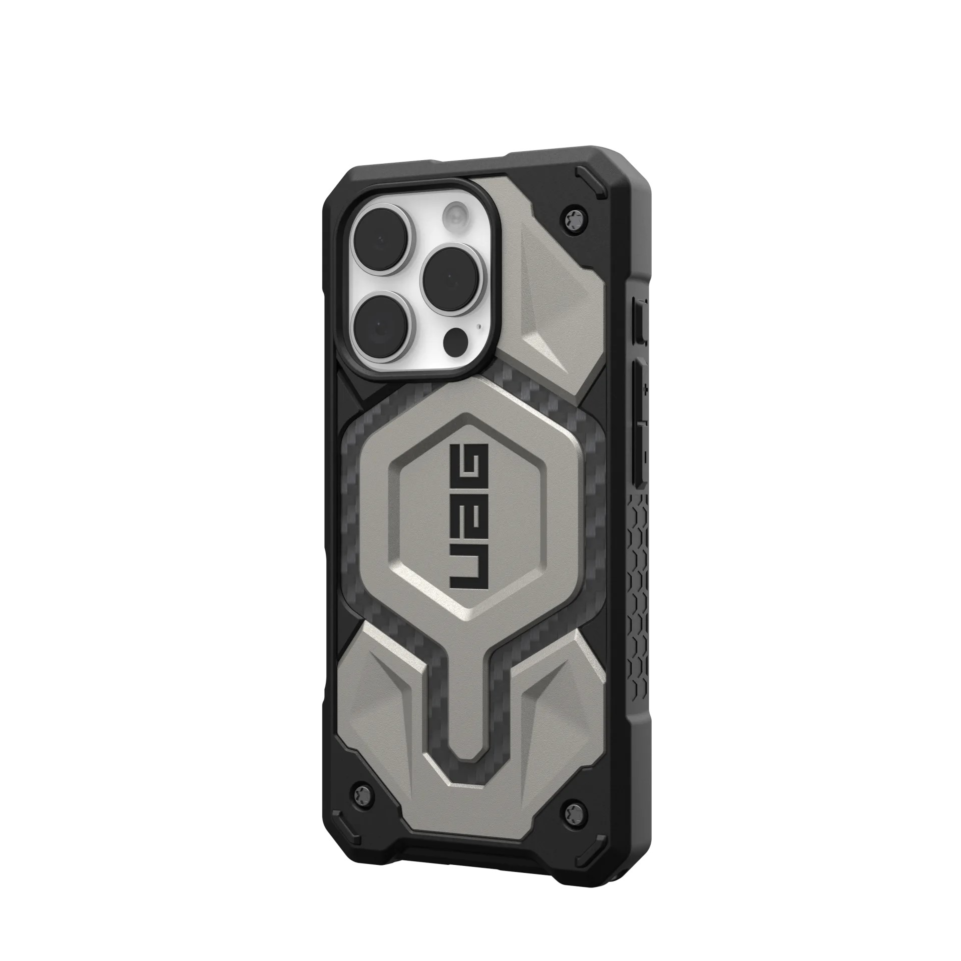 Чохол UAG для Apple iPhone 16 Pro Monarch Pro Magsafe, Titanium (114456113636)фото3