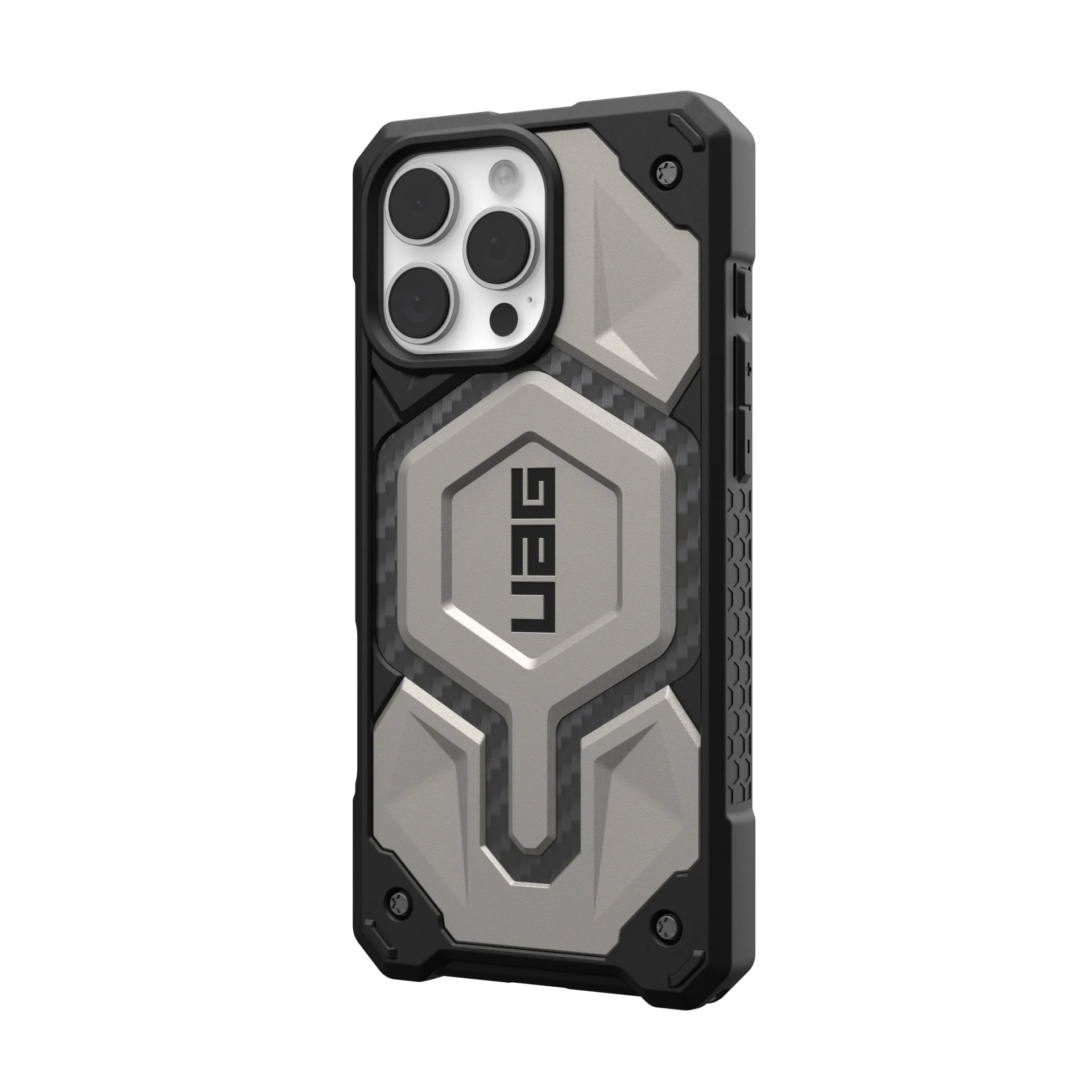 Чехол UAG для Apple iPhone 16 Pro Max Monarch Pro Magsafe, Titanium (114457113636) фото 3