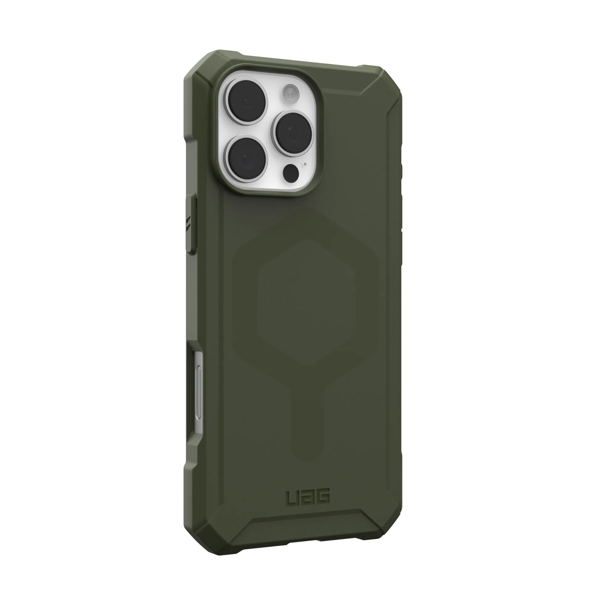 Чохол UAG для Apple iPhone 16 Pro Max Essential Armor Magsafe, Olive Drab (114449117272)фото2