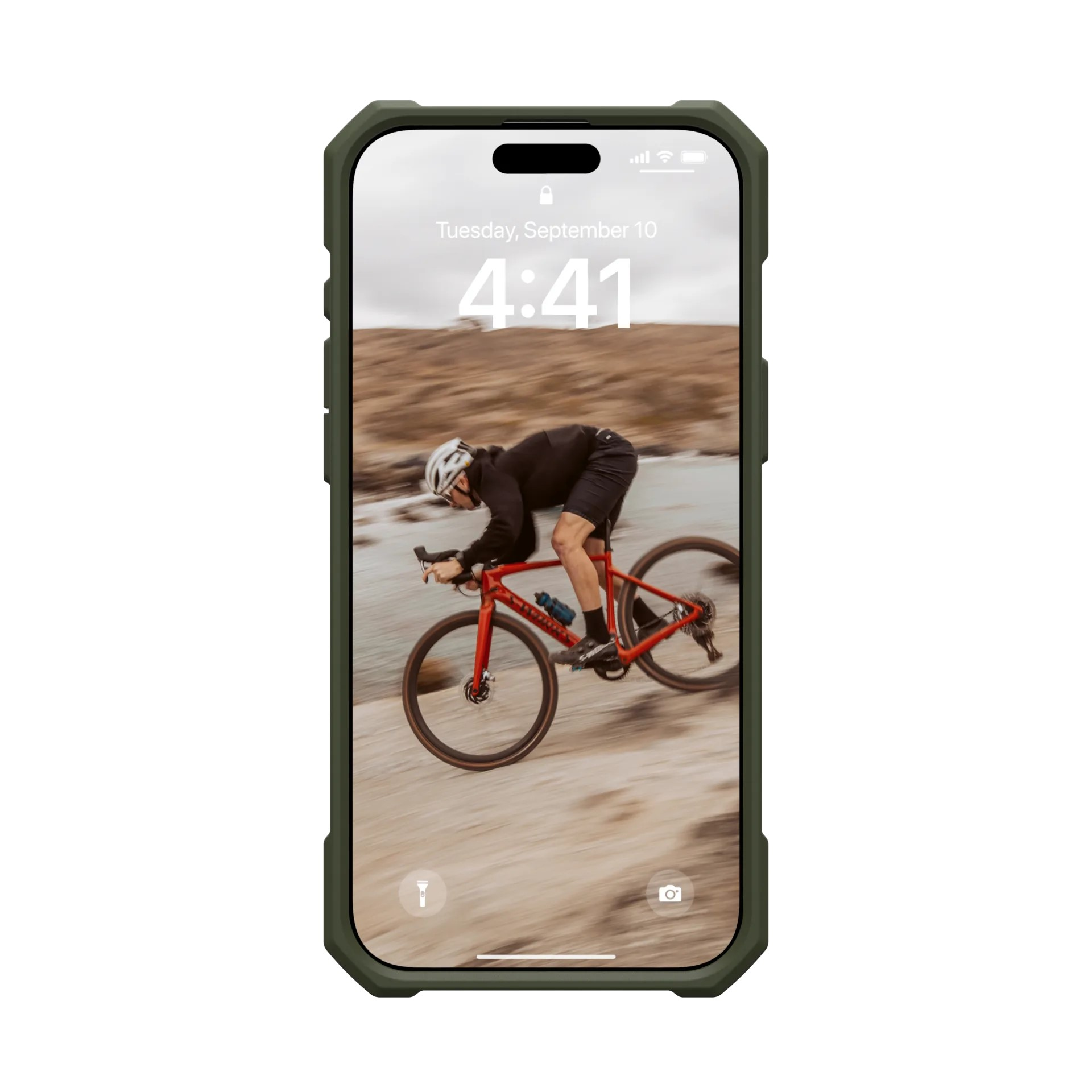 Чехол UAG для Apple iPhone 16 Pro Max Essential Armor Magsafe, Olive Drab (114449117272) фото 4