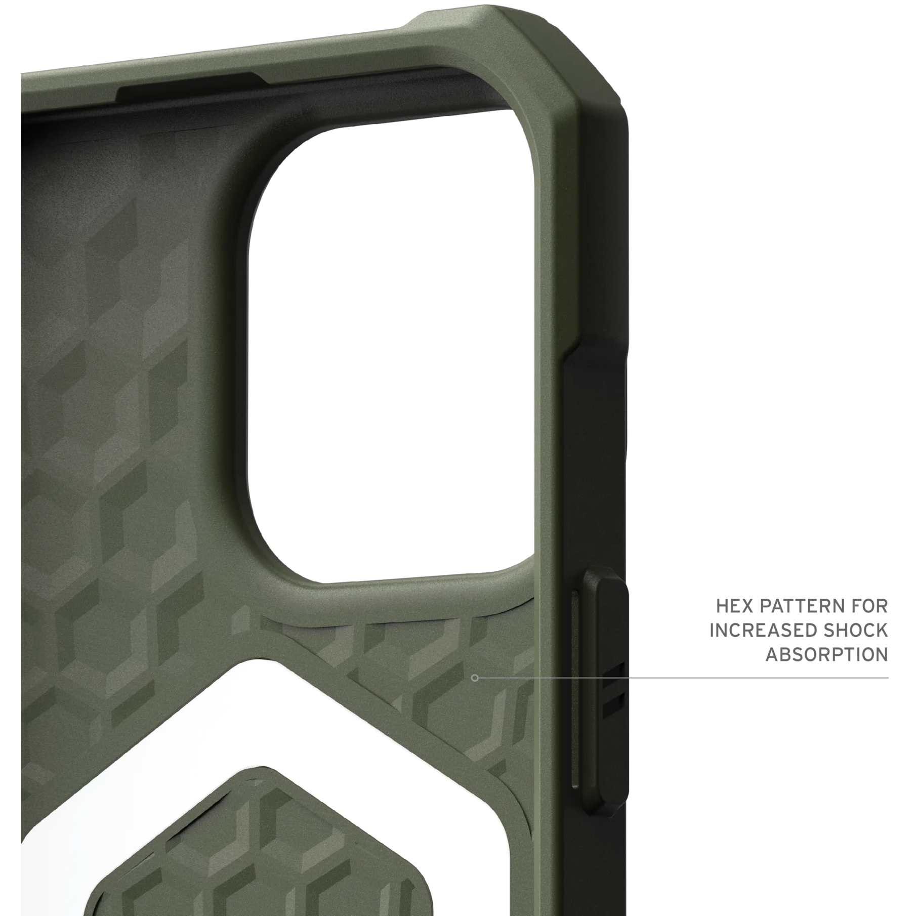 Чехол UAG для Apple iPhone 16 Pro Max Essential Armor Magsafe, Olive Drab (114449117272) фото 5