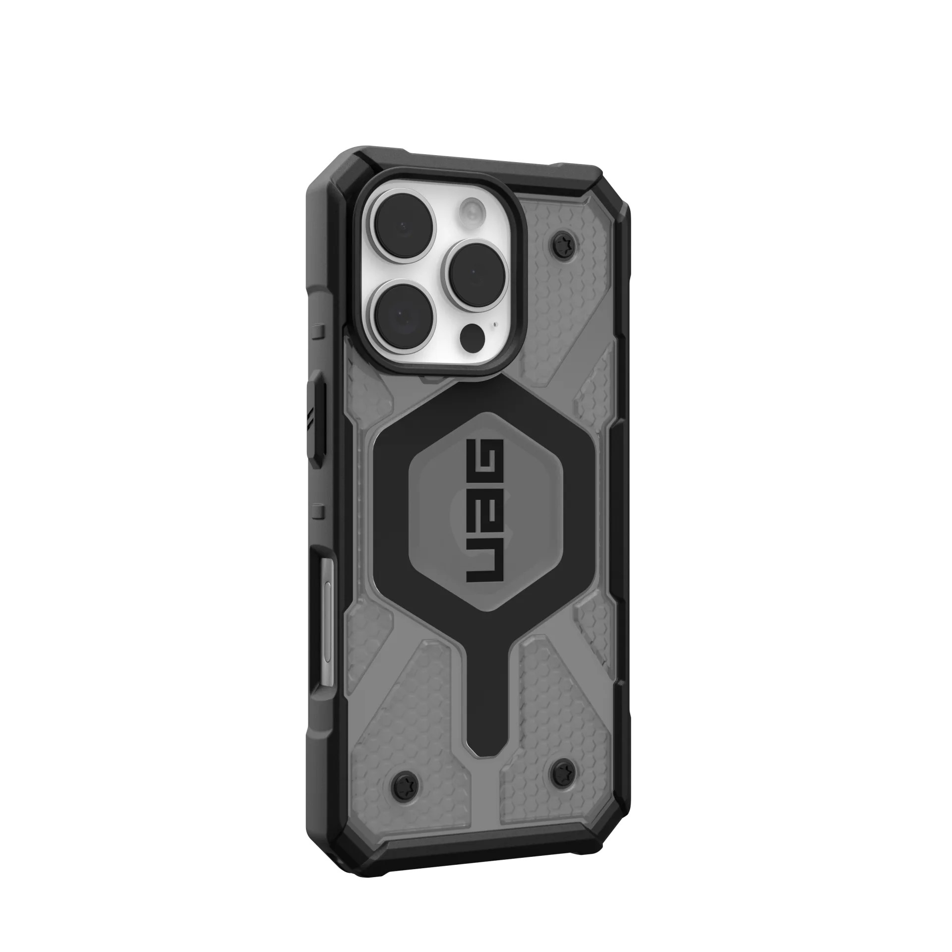 Чохол UAG для Apple iPhone 16 Pro Pathfinder Clear Magsafe, Ash (114464113131)фото2