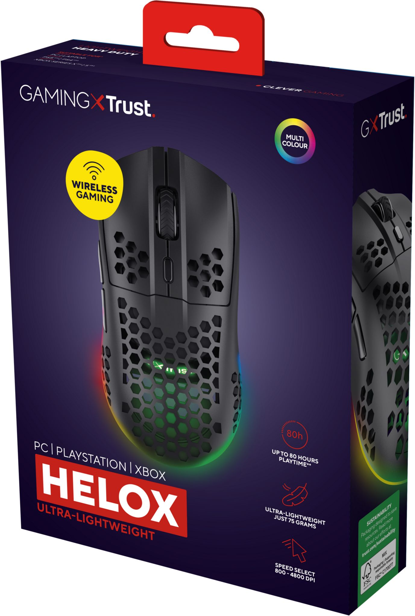 Игровая мышь Trust GXT 928 Helox WL Black (25307_TRUST) фото 7