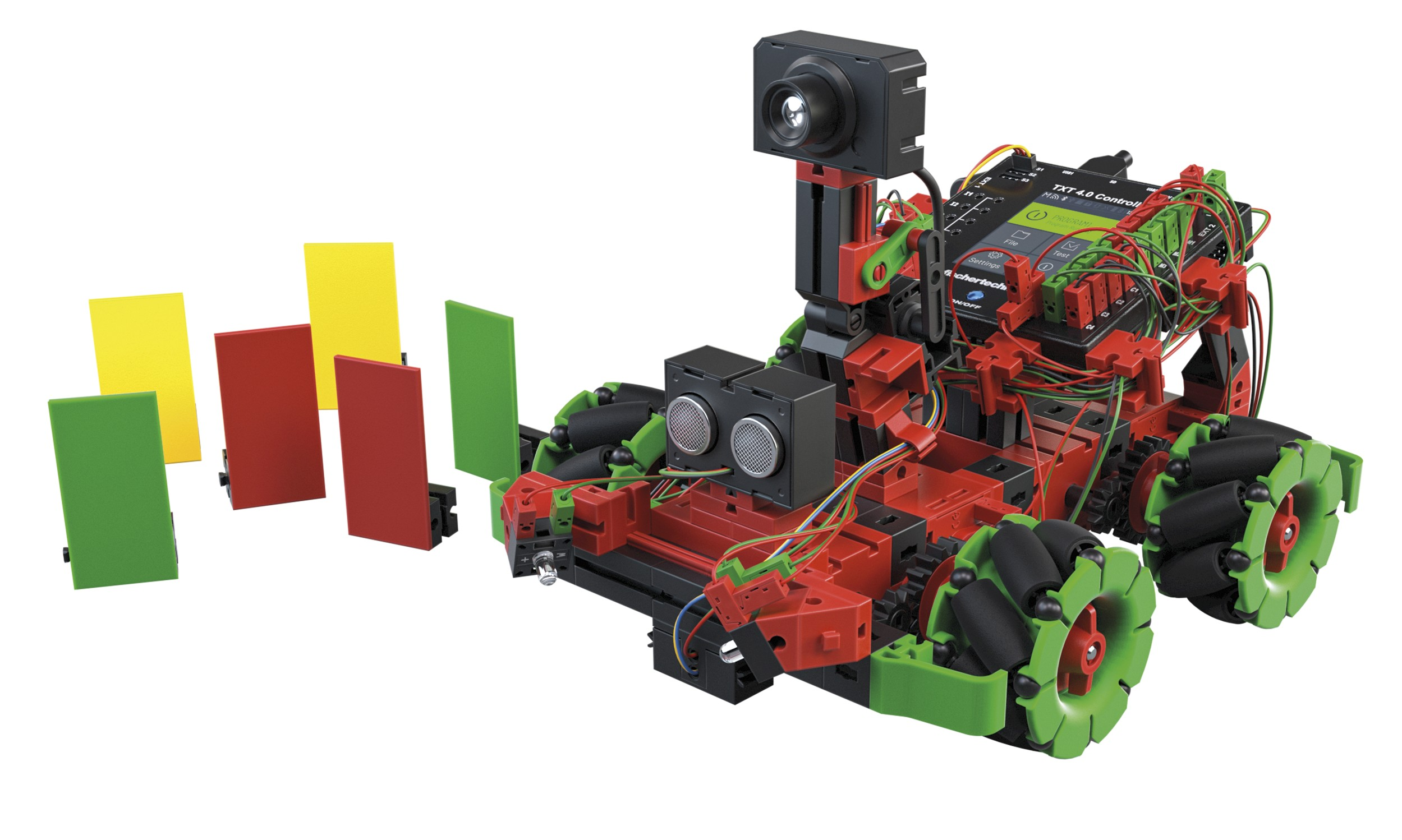 Набір-розширення fisсhertechnik STEM ROBOTICS Омніколеса (FT-559898)фото3