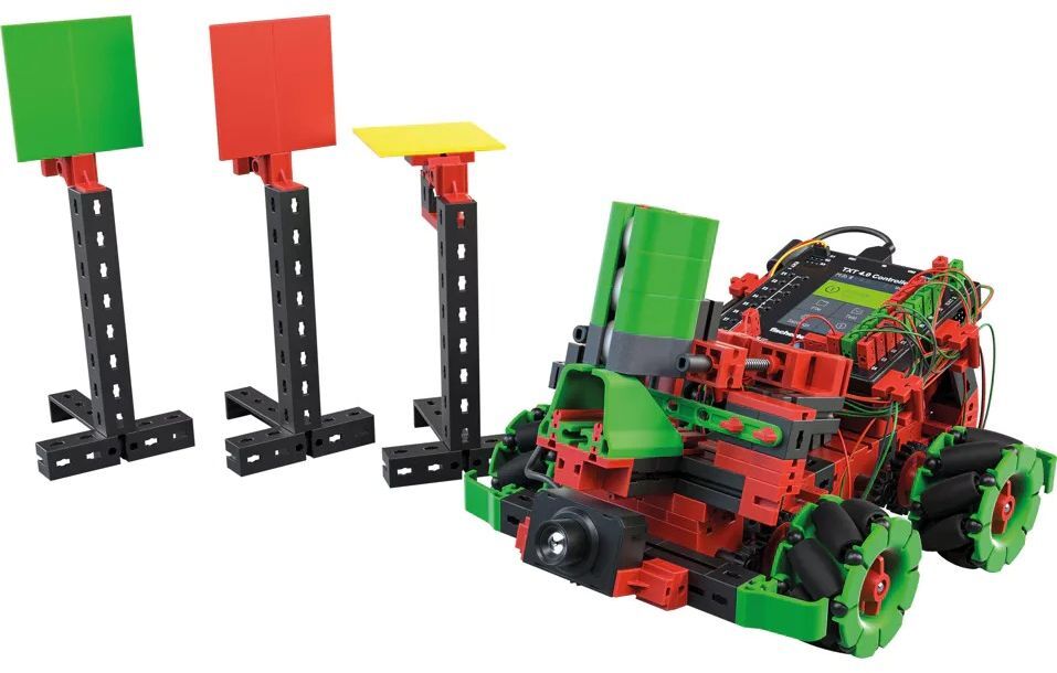 Набор-расширение fisсhertechnik STEM ROBOTICS Омниколеса (FT-559898) фото 3