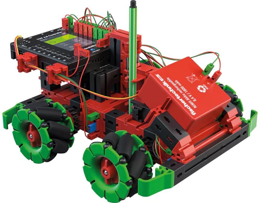 Набор-расширение fisсhertechnik STEM ROBOTICS Омниколеса (FT-559898) фото 2