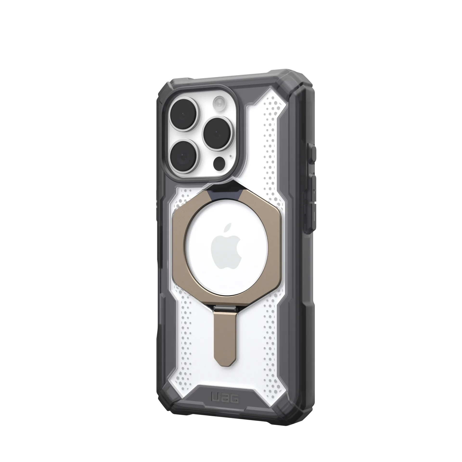 Чехол UAG для Apple iPhone 16 Pro Plasma XTE MagSafe, Ash/Titanium (114474113136) фото 4