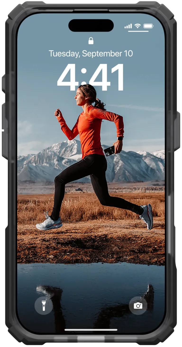 Чехол UAG для Apple iPhone 16 Pro Plasma XTE MagSafe, Ash/Titanium (114474113136) фото 8