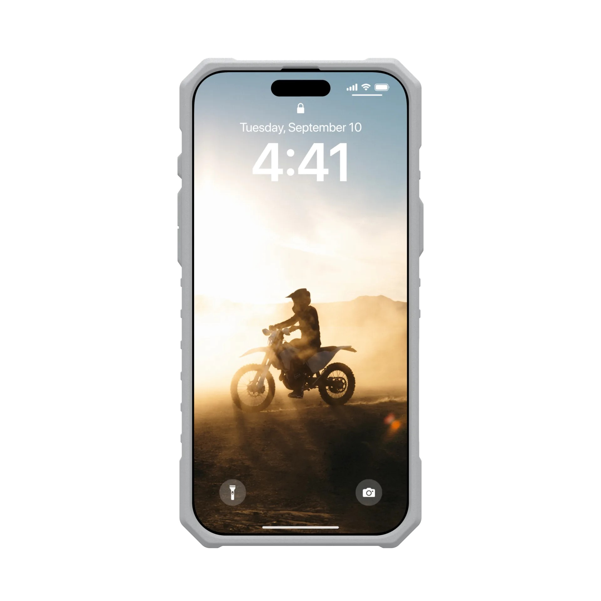 Чехол UAG для Apple iPhone 16 Pro Max Pathfinder Clear Magsafe, Active Neon (114465118181) фото 4