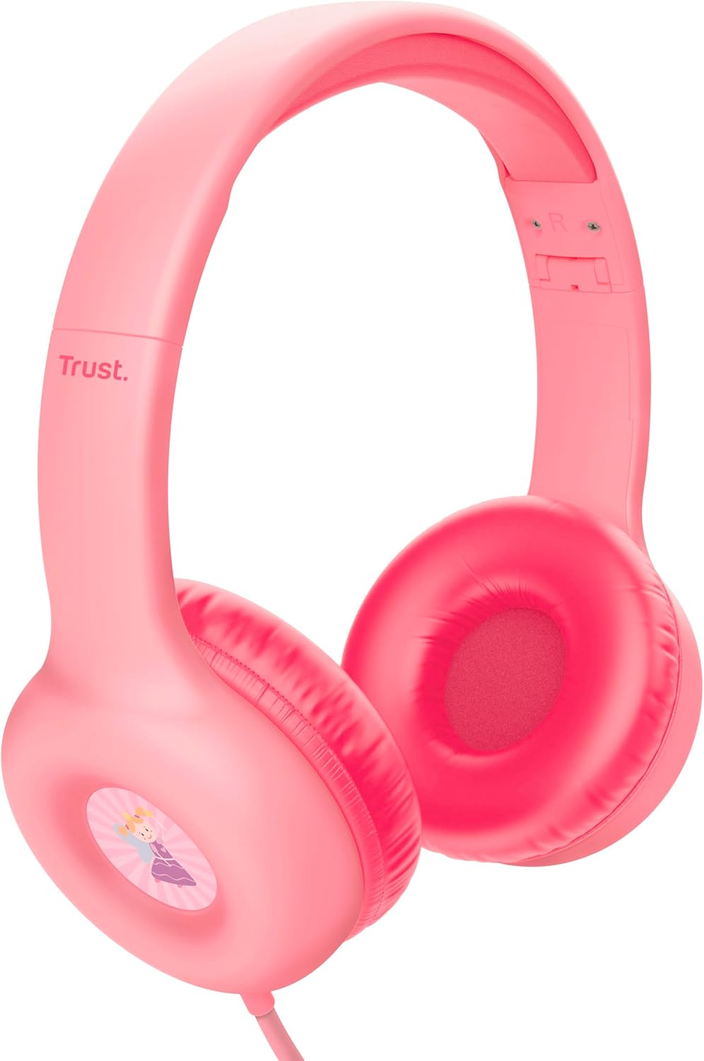 Навушники Trust Nouna Kids Headphones Mic Pink (25277_TRUST)фото5