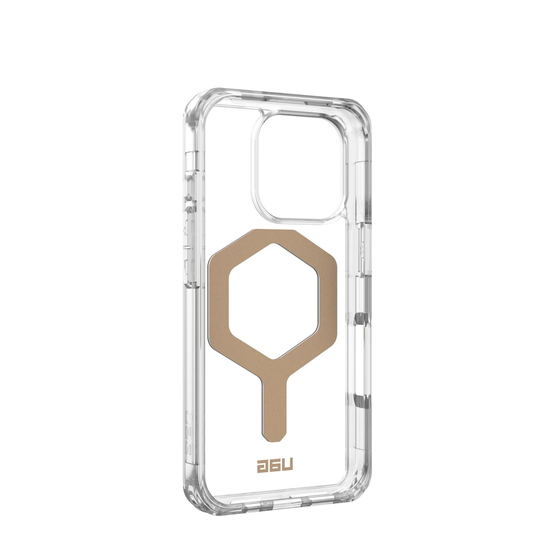 Чохол UAG для Apple iPhone 16 Pro Plyo Magsafe, Ice/Gold (114480114381)фото5