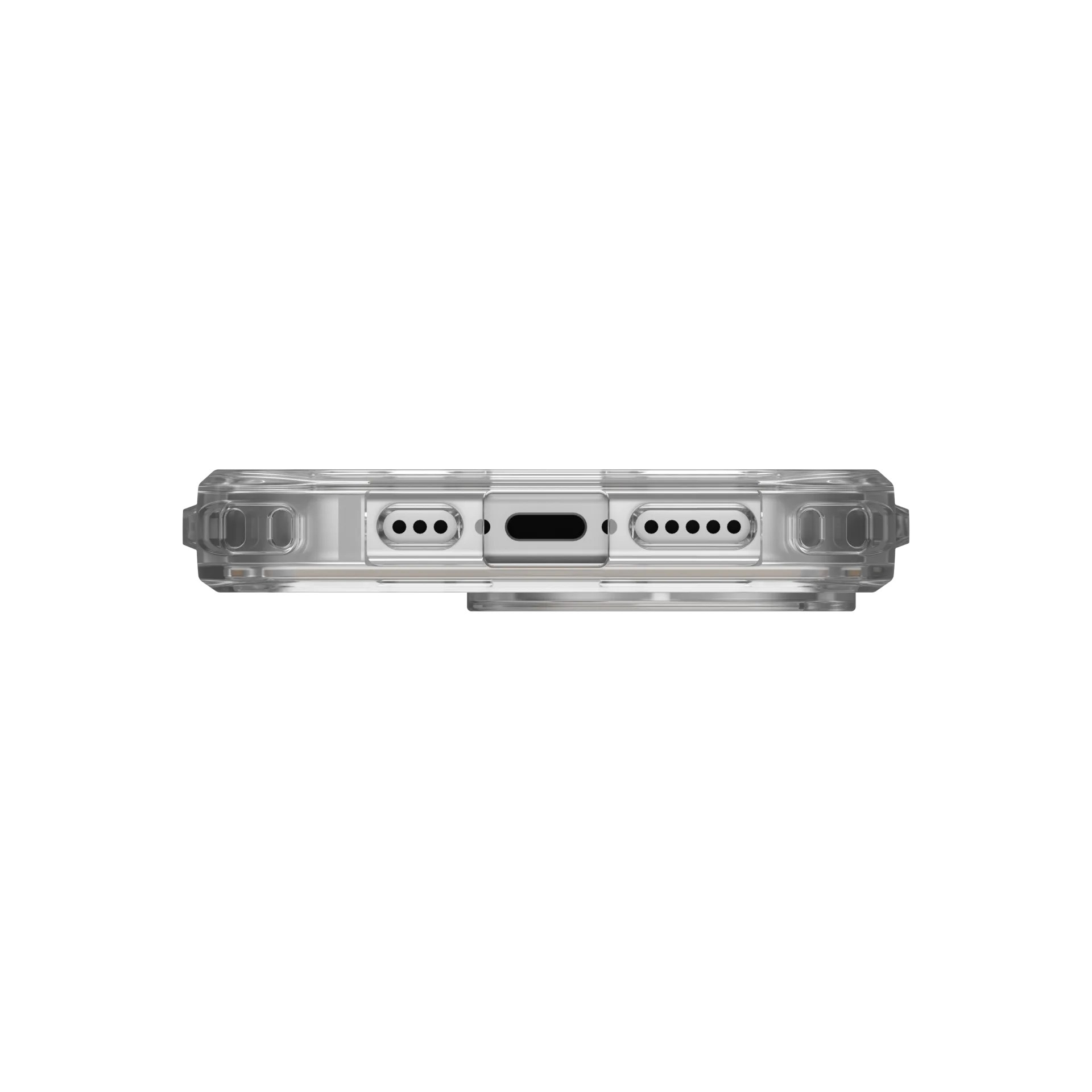 Чехол UAG для Apple iPhone 16 Pro Plyo Magsafe, Ice/Gold (114480114381) фото 6