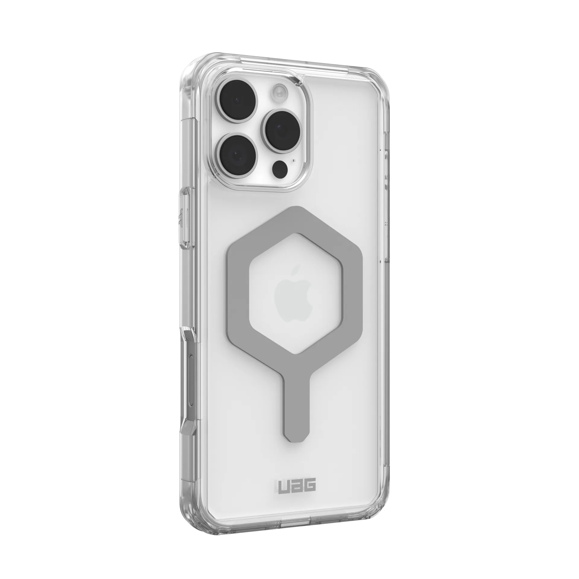 Чехол UAG для Apple iPhone 16 Pro Max Plyo Magsafe, Ice/Silver (114481114333) фото 2