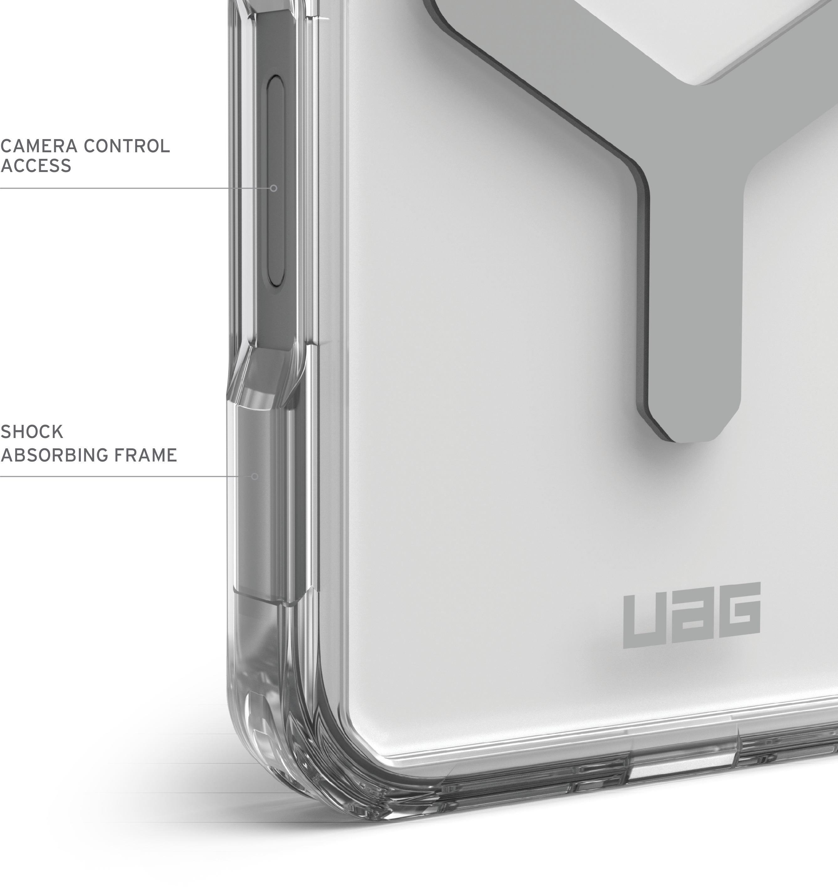 Чохол UAG для Apple iPhone 16 Pro Max Plyo Magsafe, Ice/Silver (114481114333)фото8