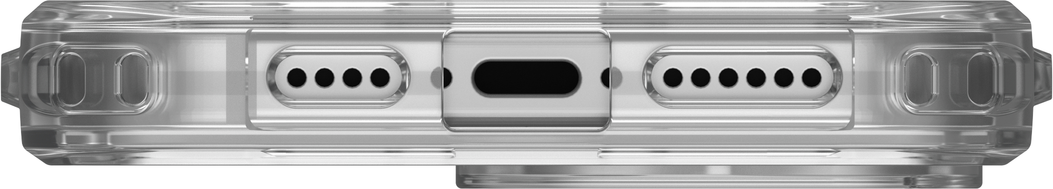 Чохол UAG для Apple iPhone 16 Pro Max Plyo Magsafe, Ice/Silver (114481114333)фото4