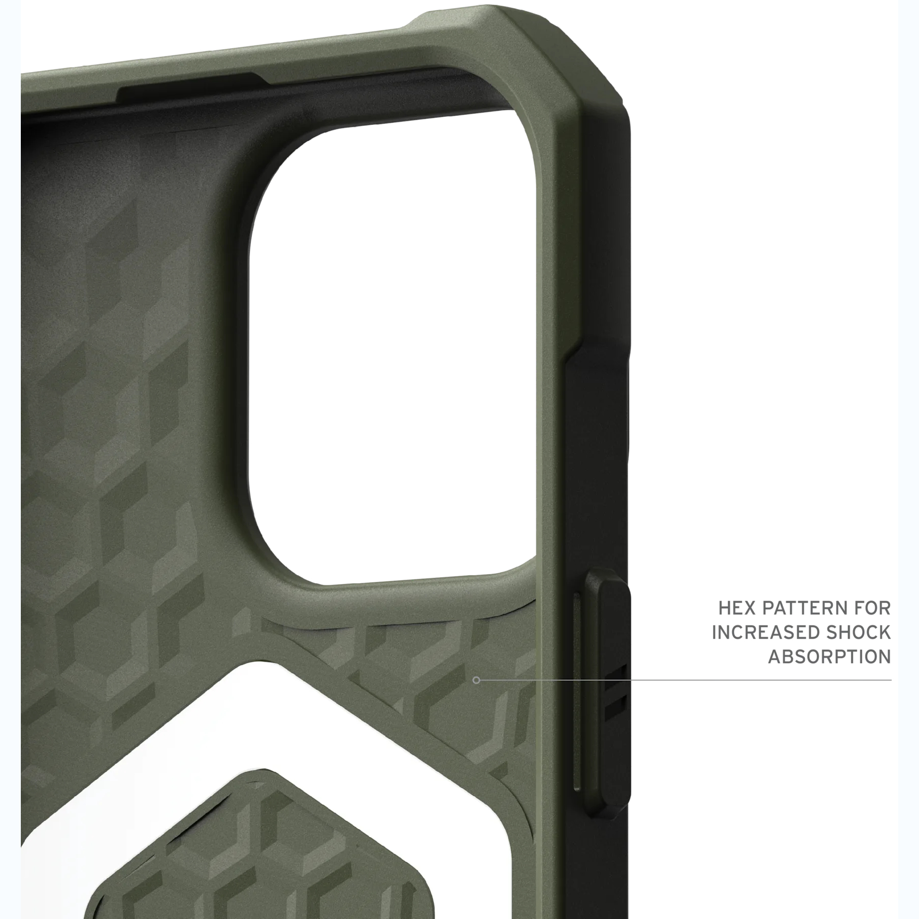 Чохол UAG для Apple iPhone 16 Pro Essential Armor Magsafe, Olive Drab (114448117272)фото6