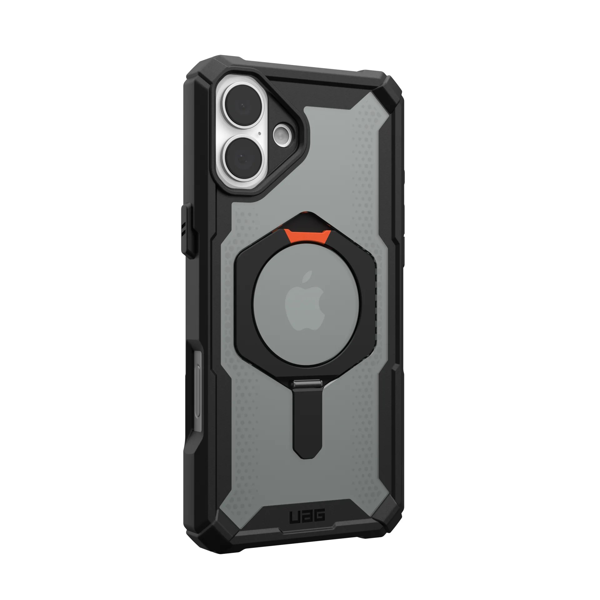 Чехол UAG для Apple iPhone 16 Plus Plasma XTE MagSafe, Black/Orange (114473114097) фото 2