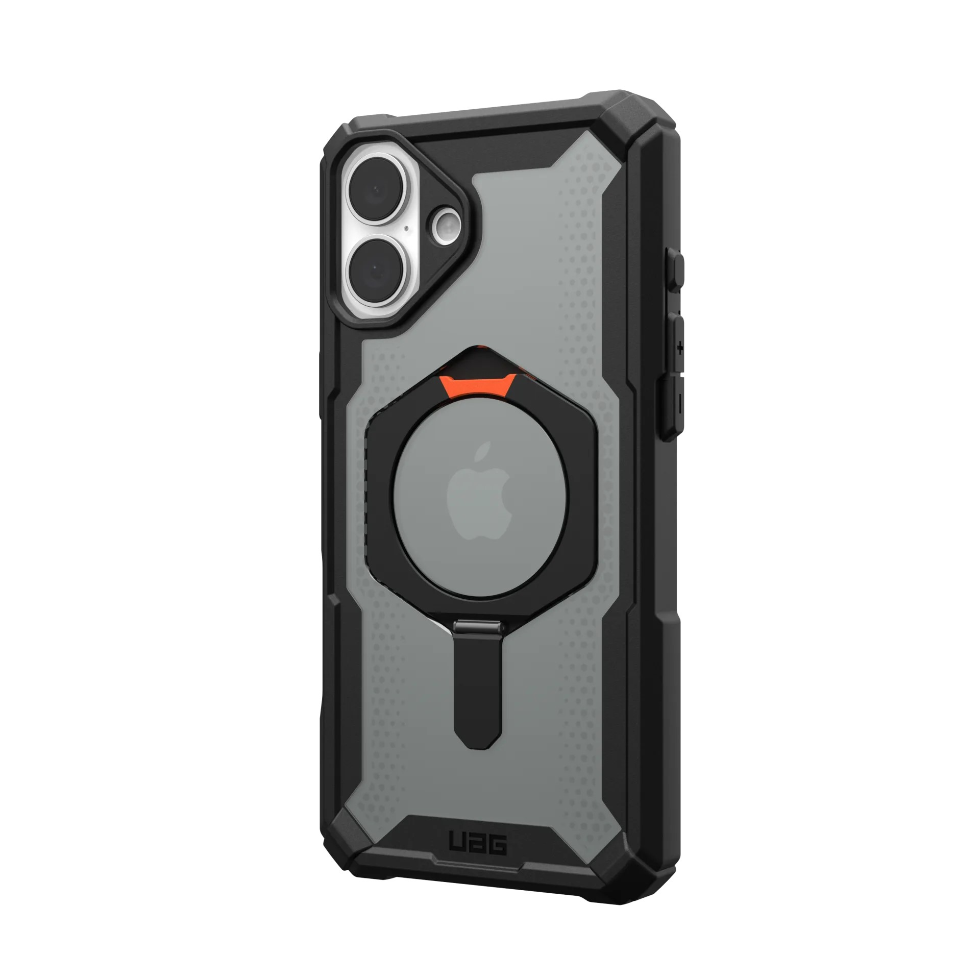 Чехол UAG для Apple iPhone 16 Plus Plasma XTE MagSafe, Black/Orange (114473114097) фото 3