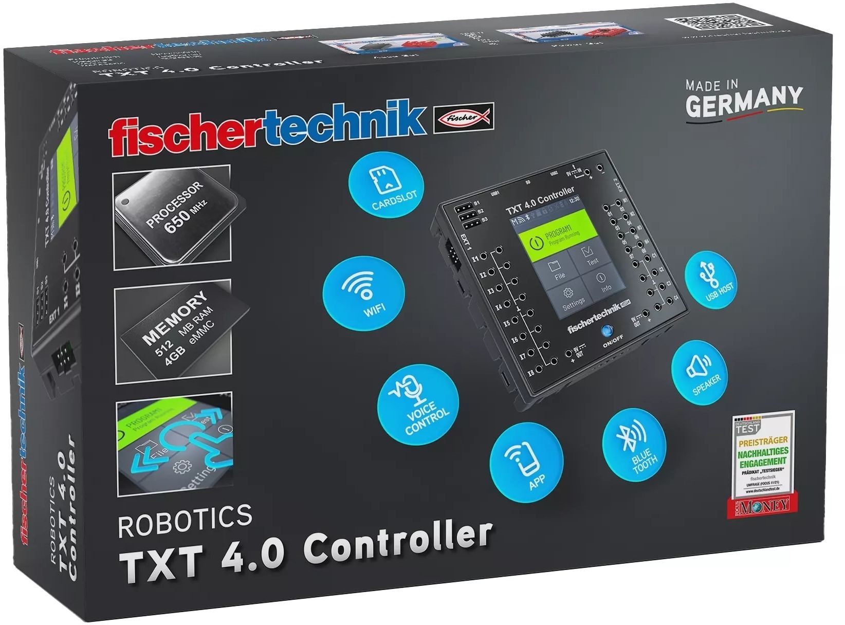 Контроллер fisсhertechnik TXT Controller 4.0 (FT-560166) фото 2