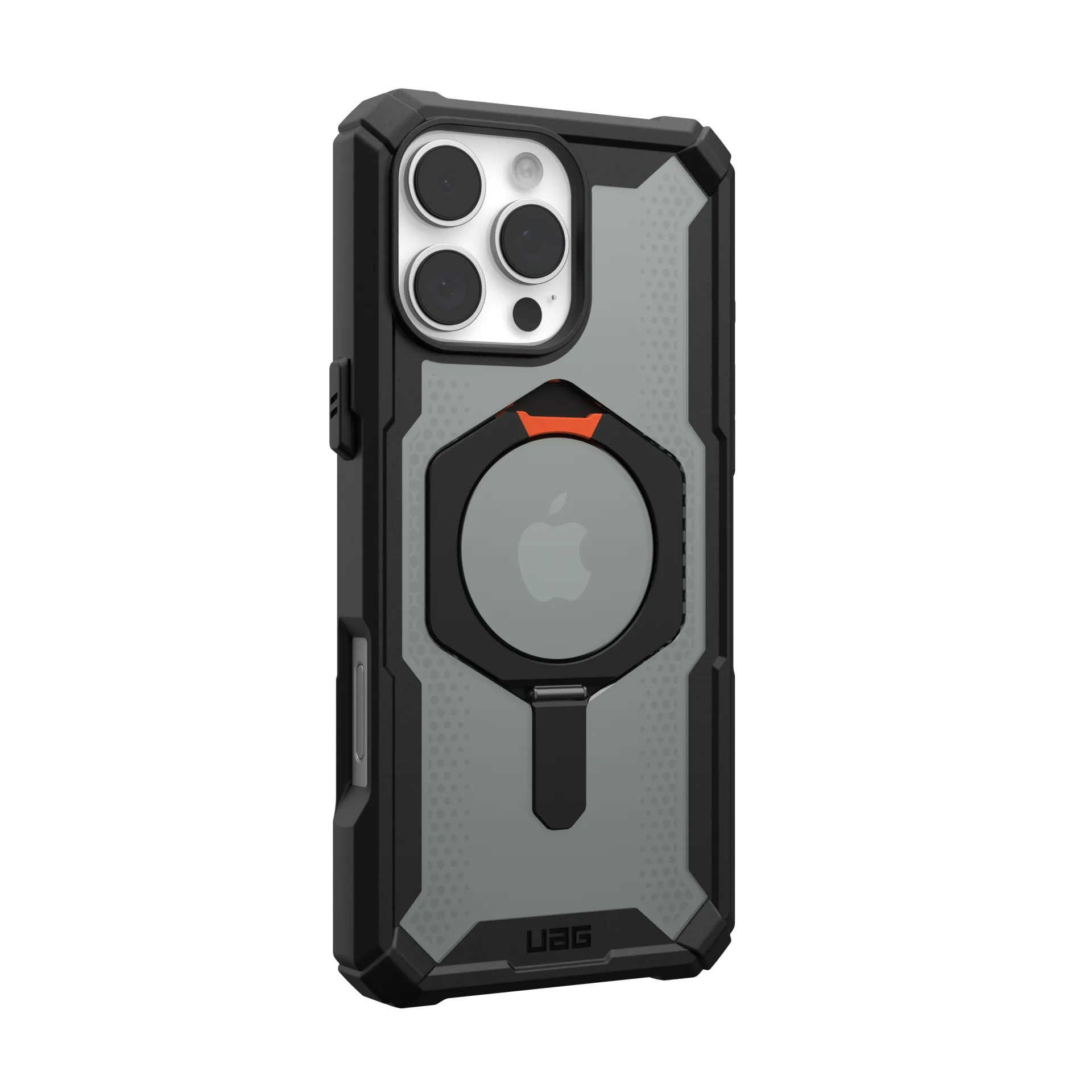 Чохол UAG для Apple iPhone 16 Pro Max Plasma XTE MagSafe, Black/Orange (114475114097)фото2