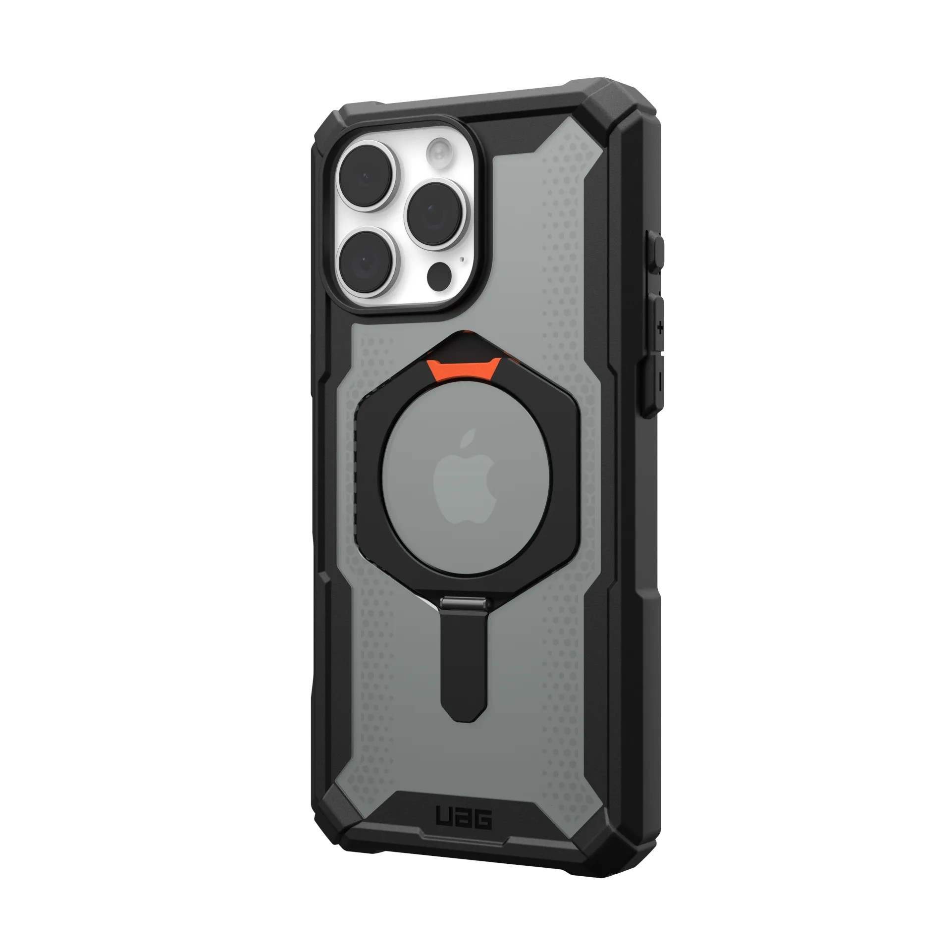 Чохол UAG для Apple iPhone 16 Pro Max Plasma XTE MagSafe, Black/Orange (114475114097)фото3